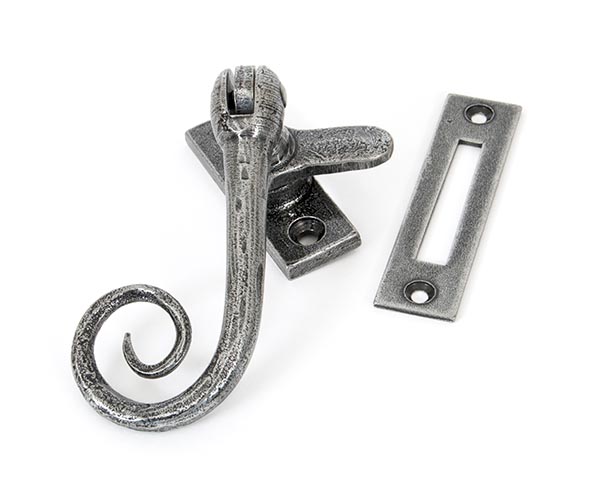 pewter monkeytail fastener