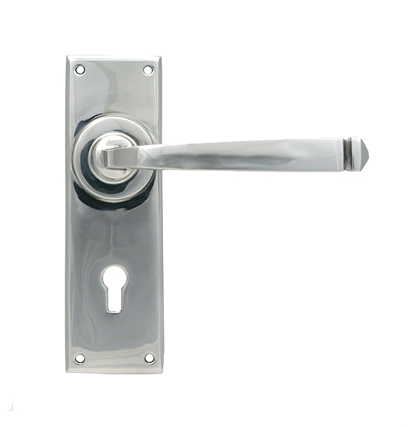 polished marine ss (316) avon lever lock set