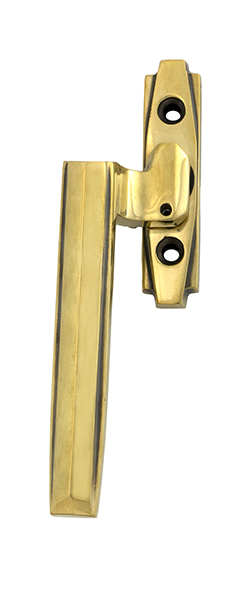 aged brass art deco espag lh