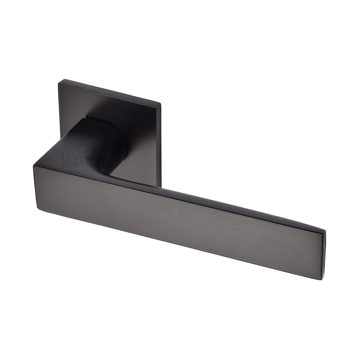 Barcelona Door Handle on Square Rose - 5M-3950-Q-153