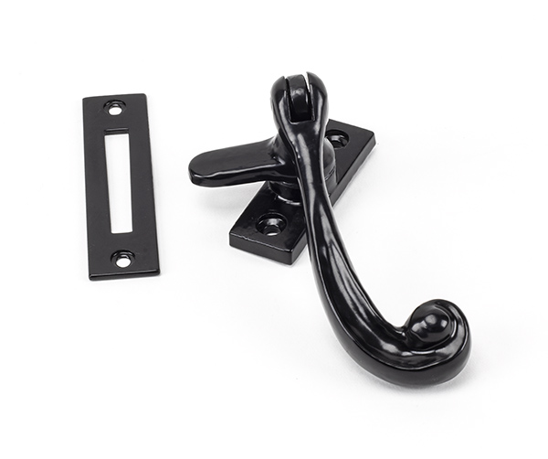 black rosehead fastener