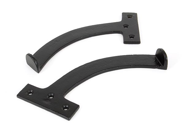 black 7" quadrant stay (pair)