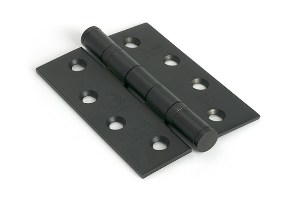 aged bronze 4" ball bearing butt hinge (pair) ss