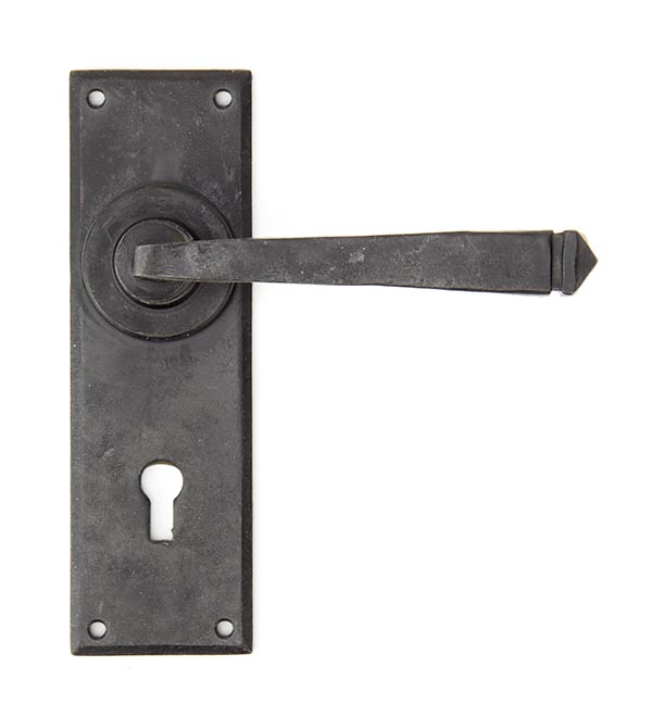 external beeswax avon lever lock set
