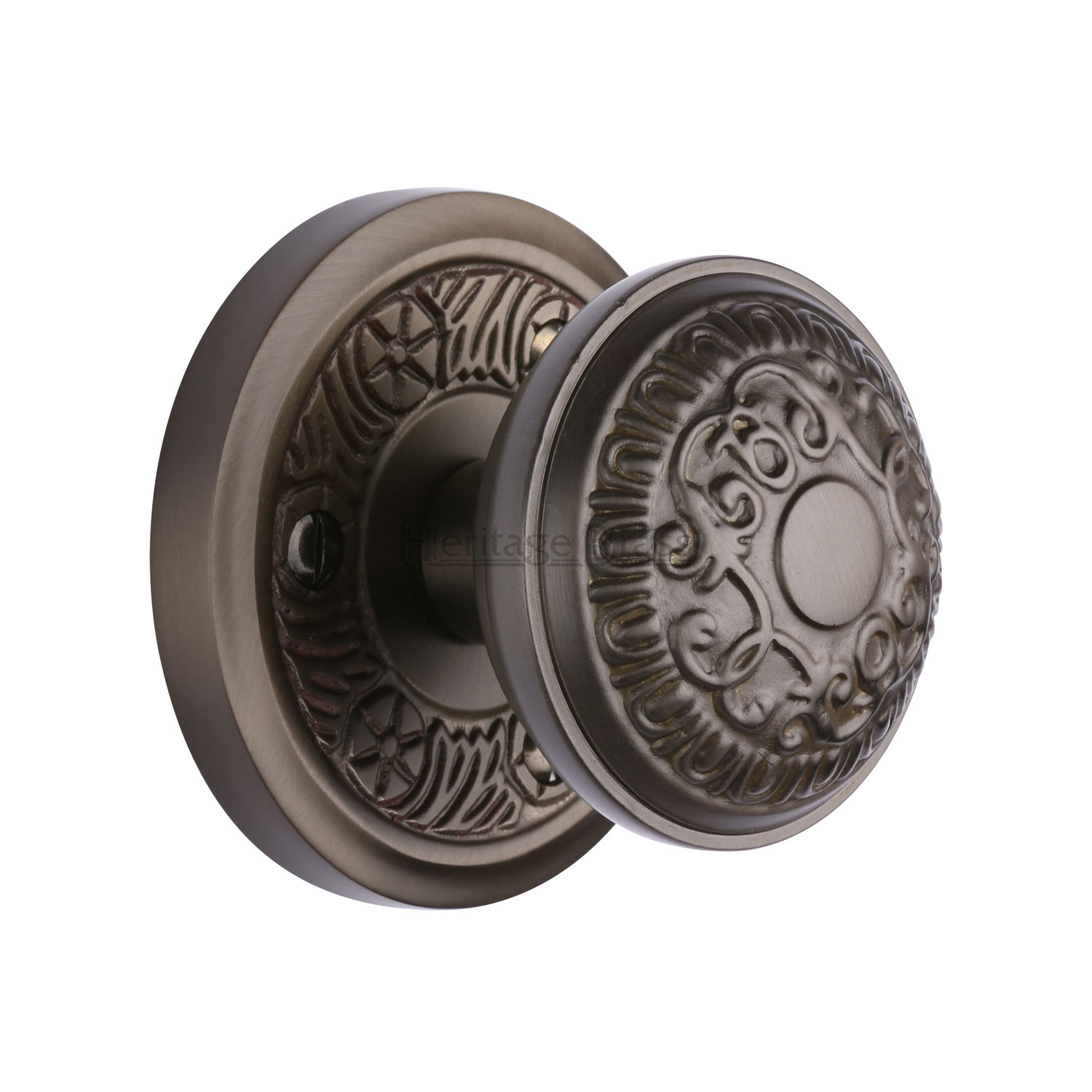 Aydon Door Knob on Rose - AYD1324-MB