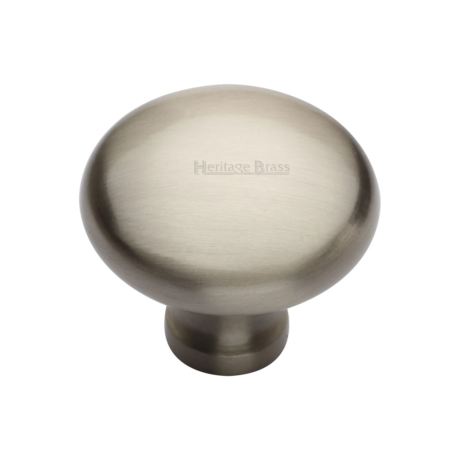Victorian Round Cabinet Knob - C113 38-SN