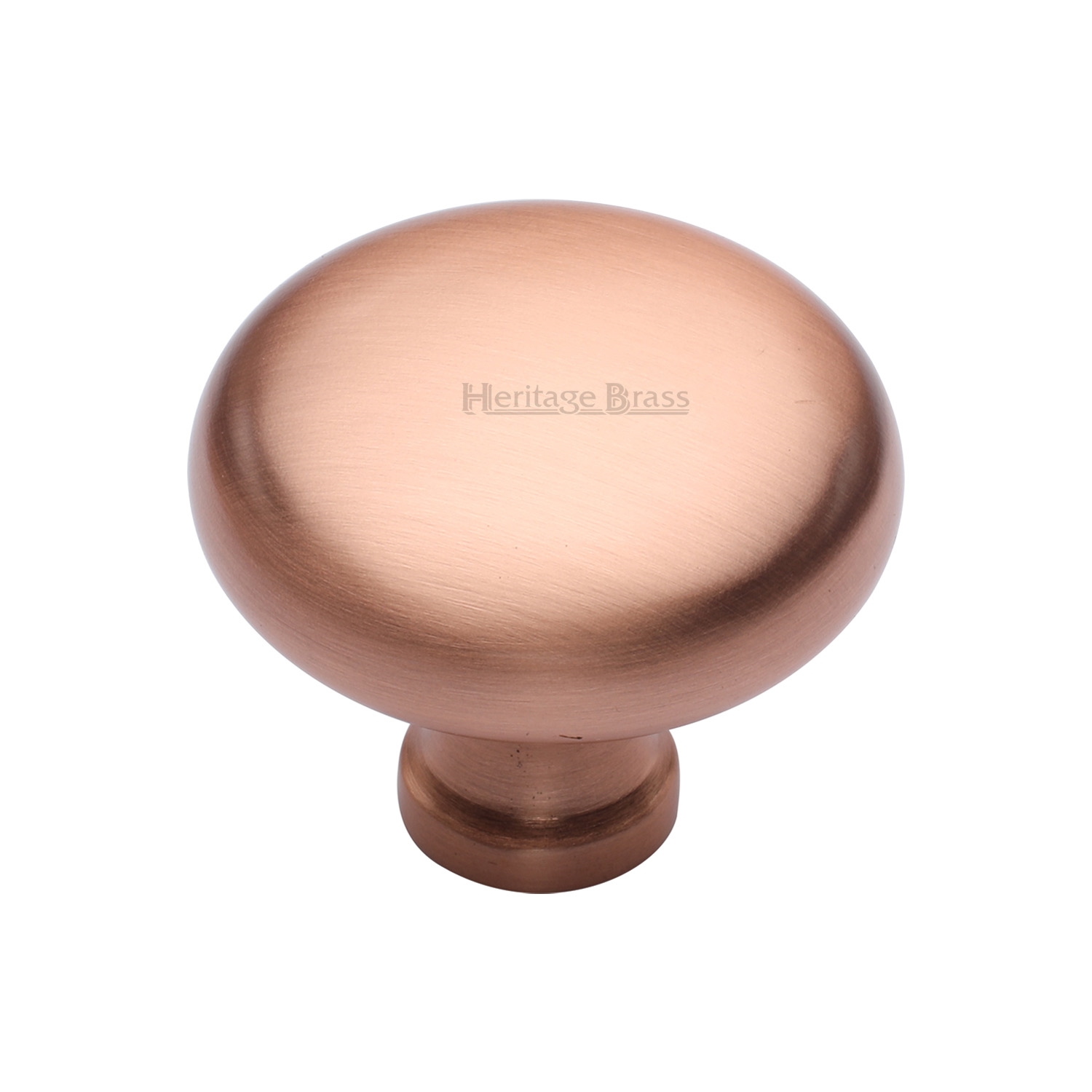 Victorian Round Cabinet Knob - C113 38-SRG