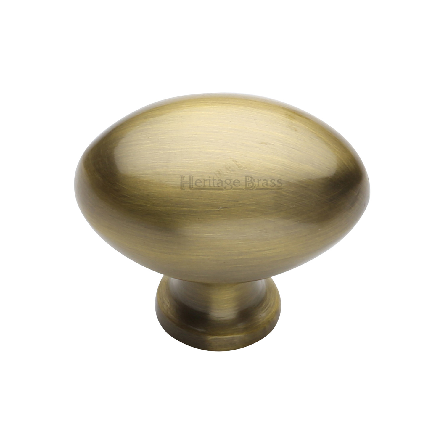 Victorian Oval Cabinet Knob - C114 38-AT