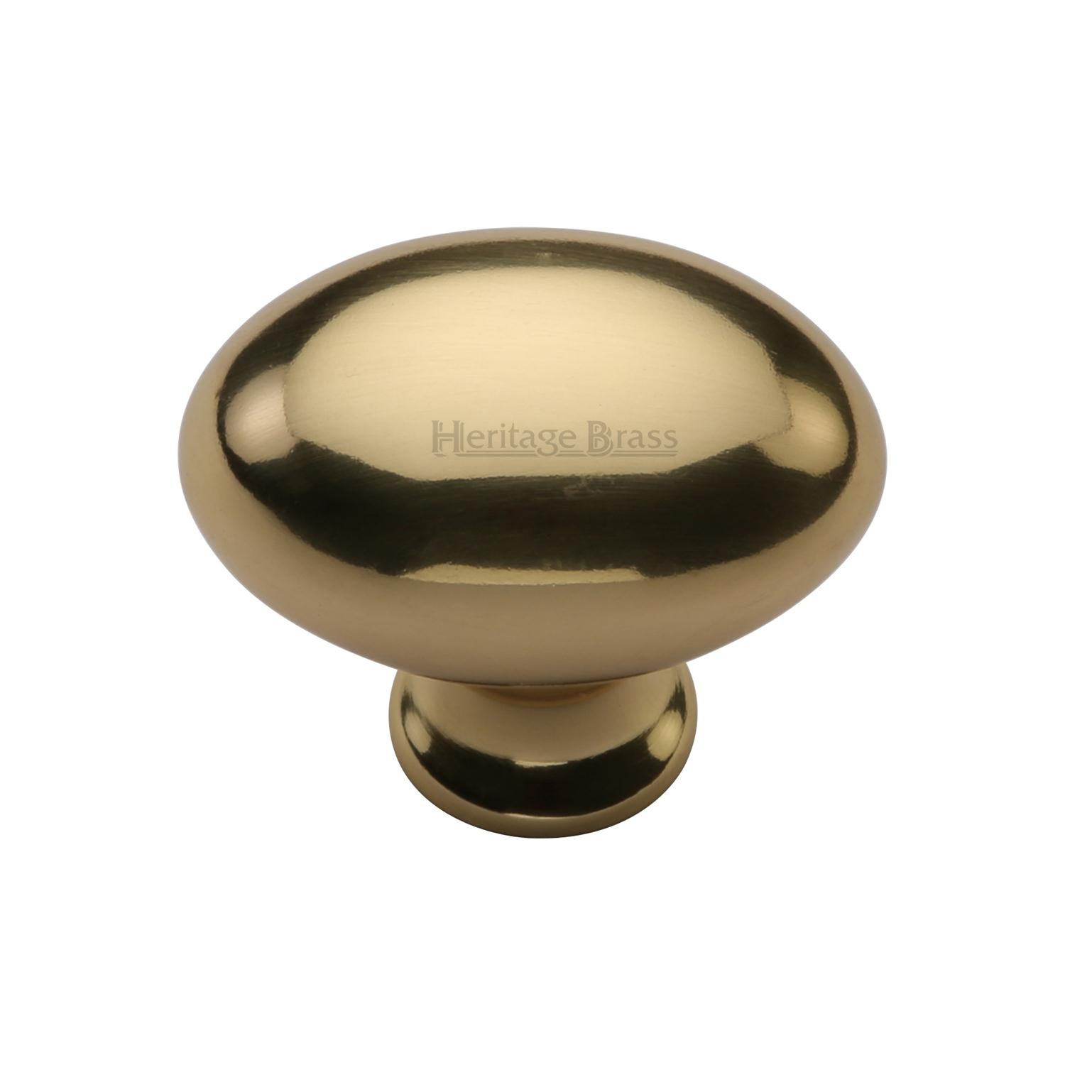 Victorian Oval Cabinet Knob - C114 38-PB