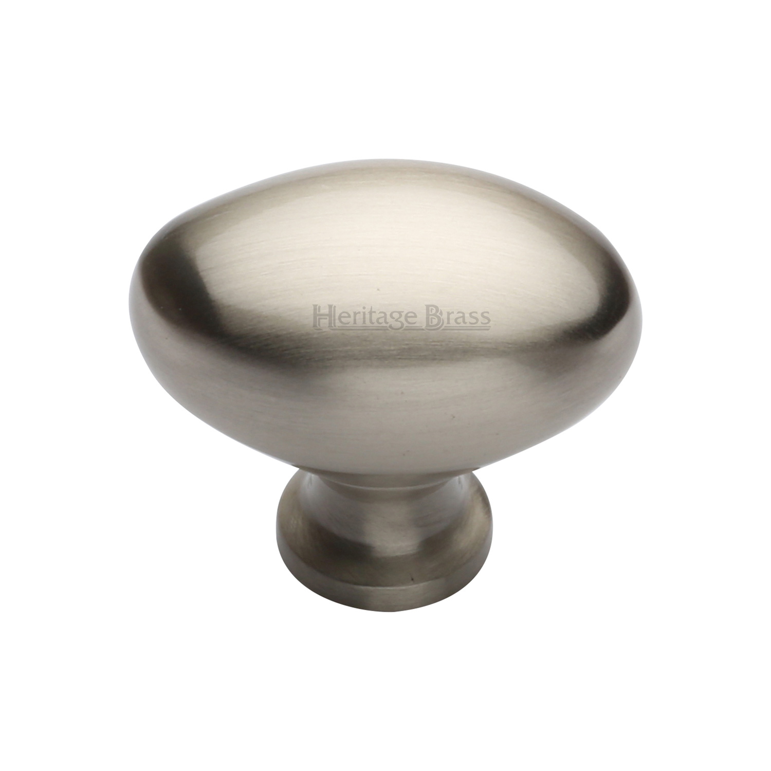 Victorian Oval Cabinet Knob - C114 38-SN