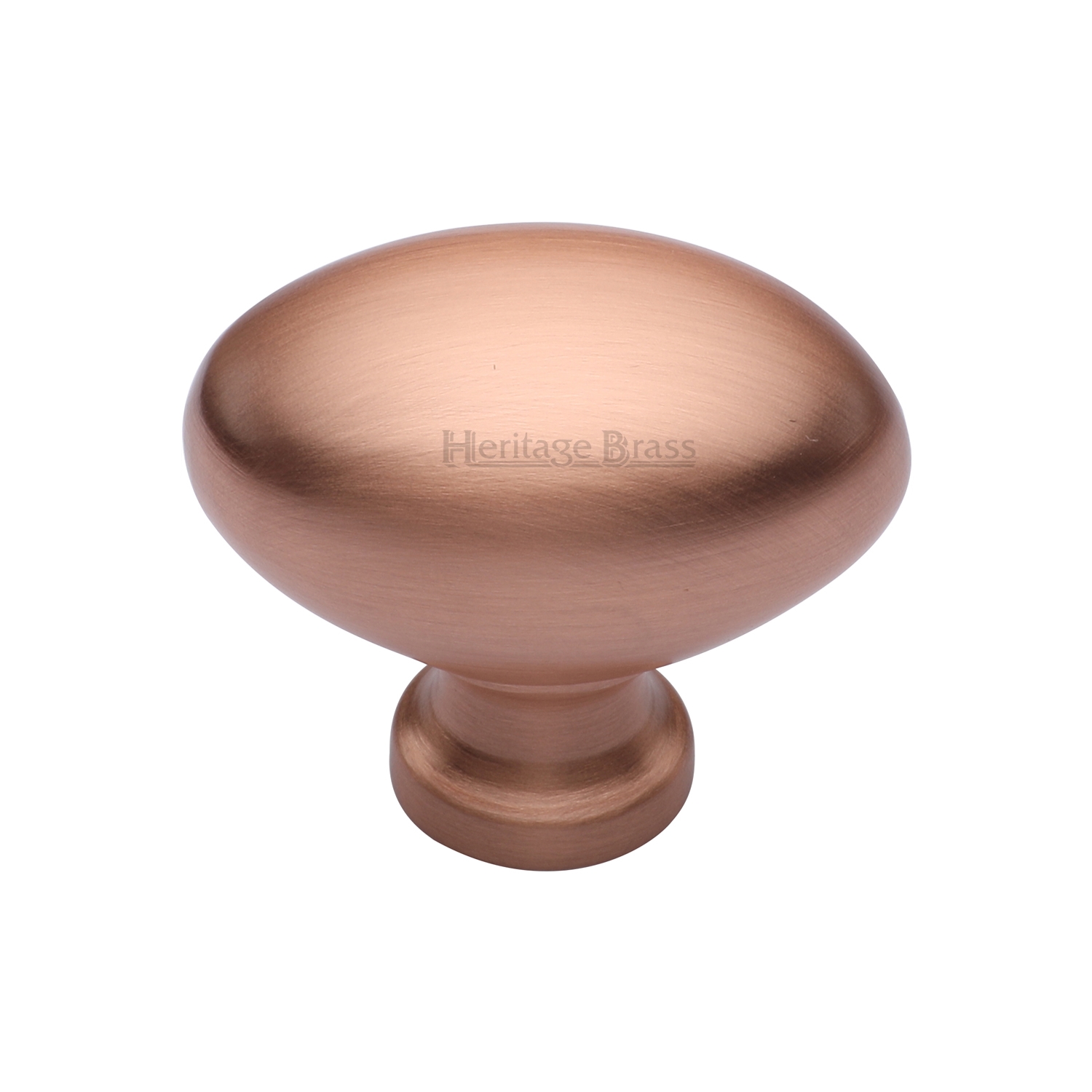 Victorian Oval Cabinet Knob - C114 38-SRG