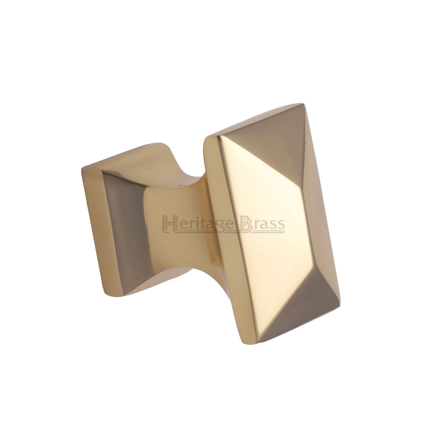 Pyramid Cabinet Knob - C2232-PB