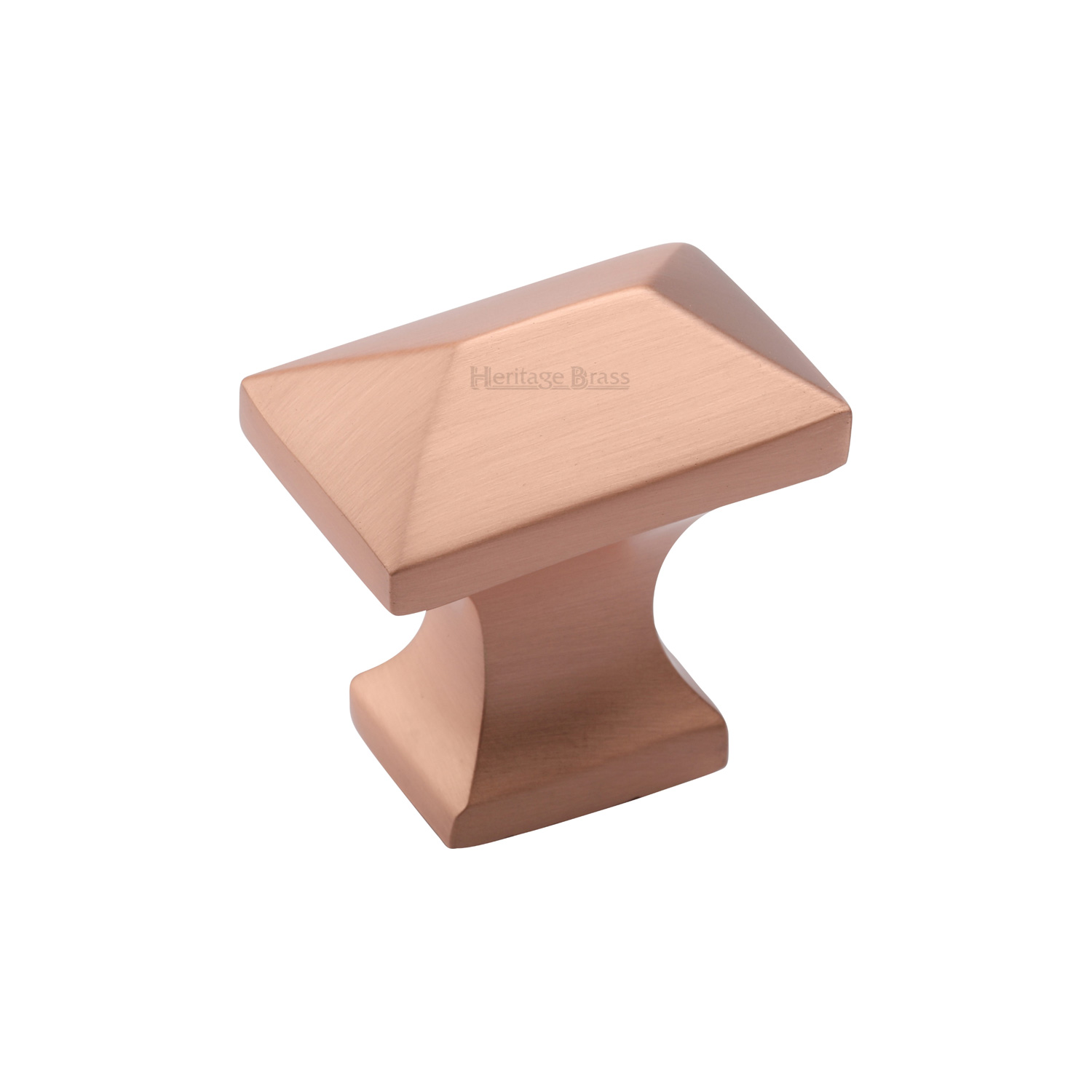 Pyramid Cabinet Knob - C2232-SRG