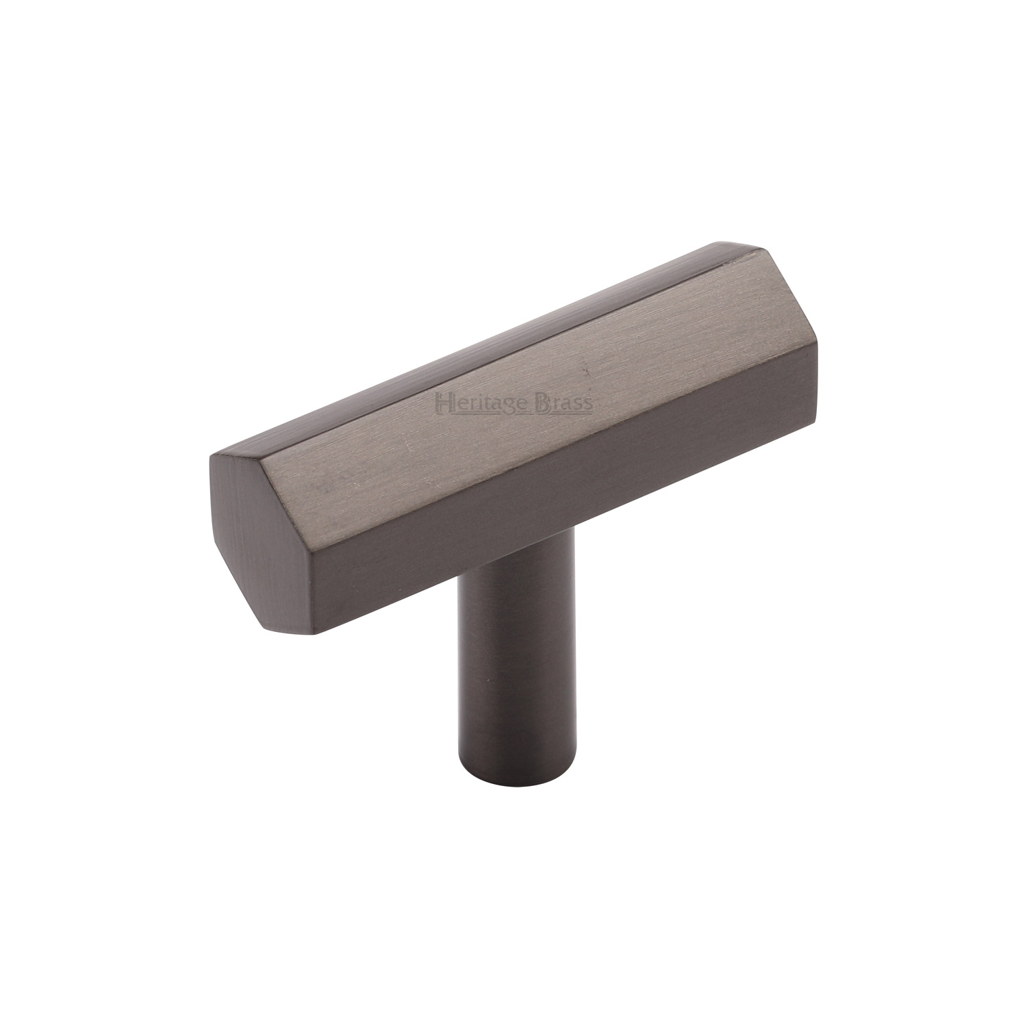 Hexagon T-Bar Cabinet Knob - C2235-MB