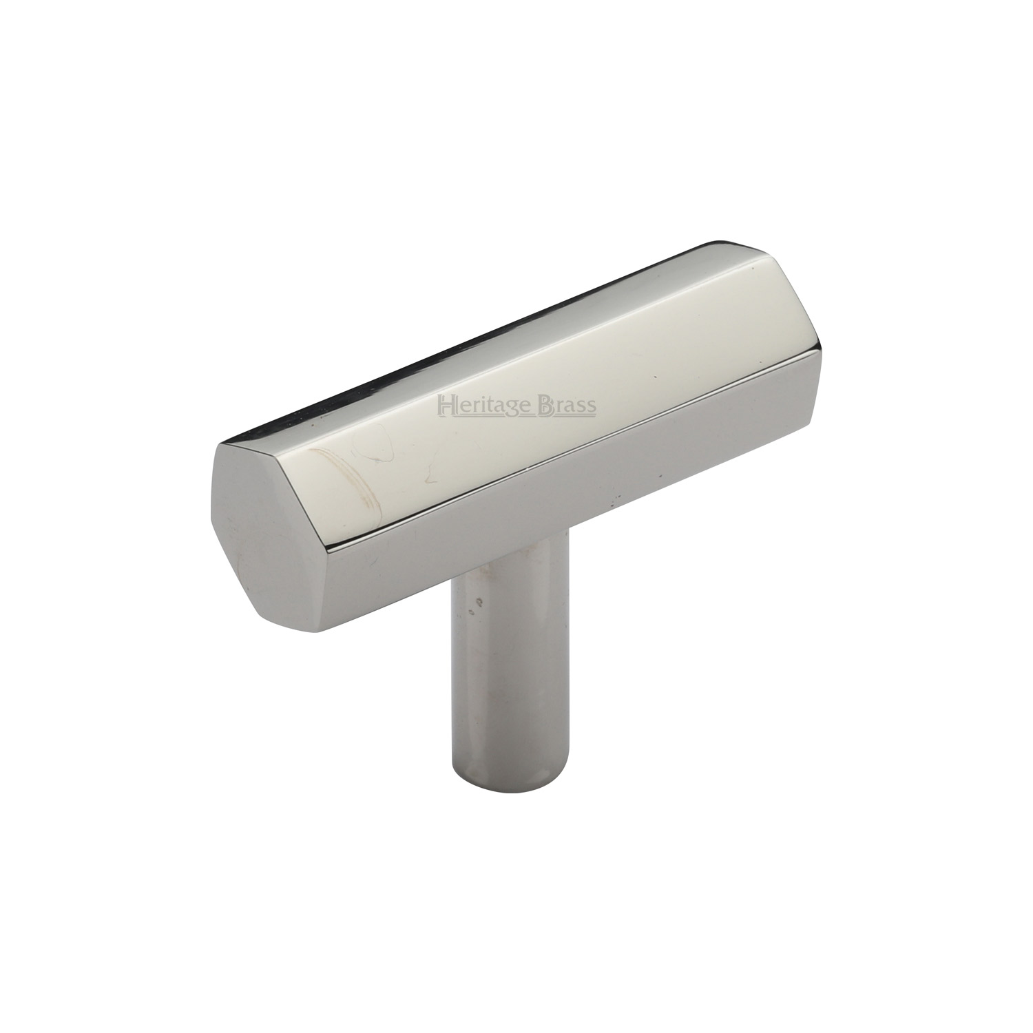Hexagon T-Bar Cabinet Knob - C2235-PNF