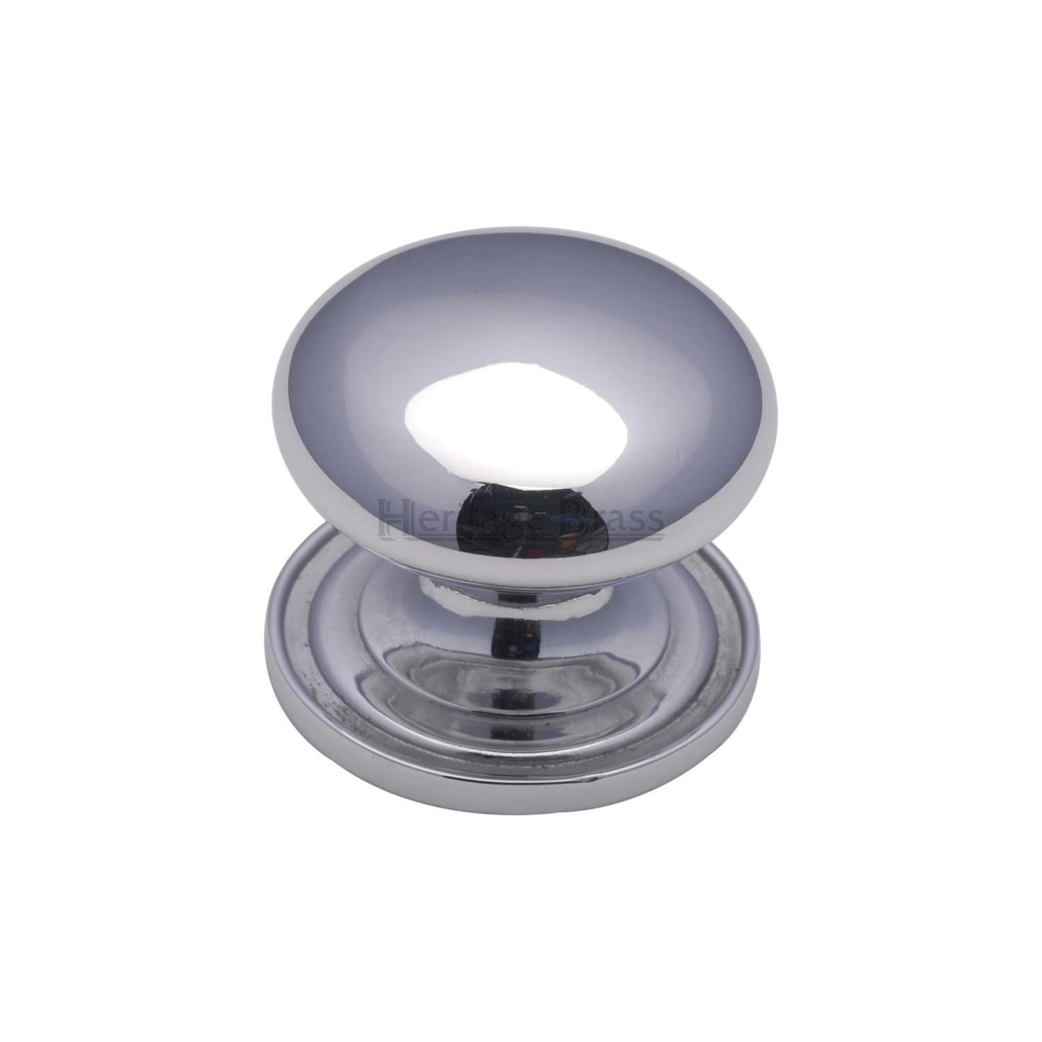 Victorian Round Cabinet Knob with Base - C2240 25-PC