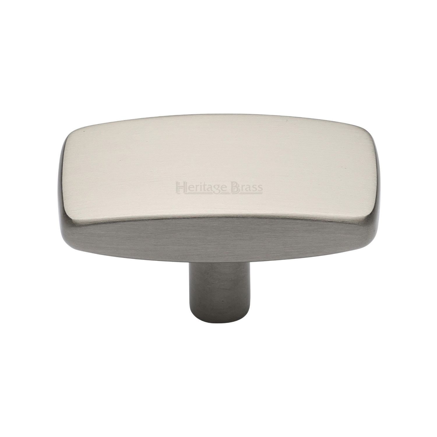 Rectangular Cabinet Knob - C3384 47-SN