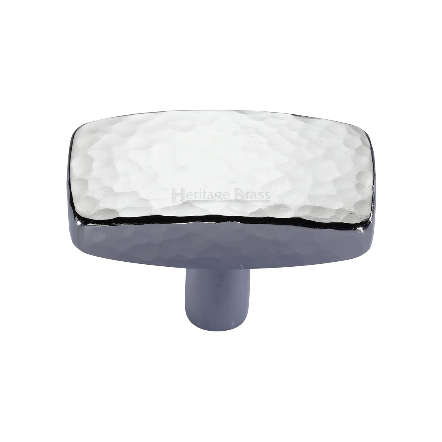 Rectangular Hammered Cabinet Knob - C3386 41-PC