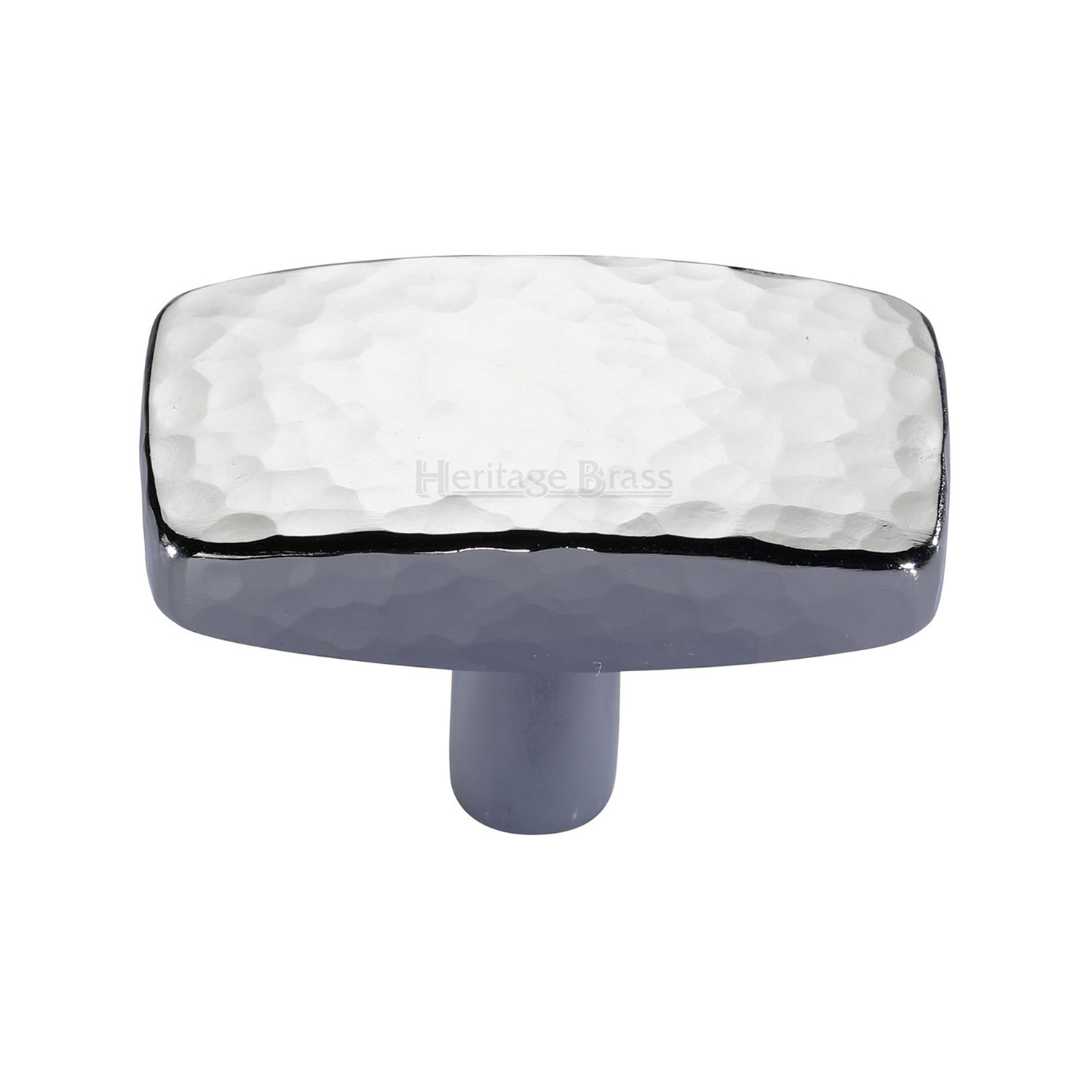 Rectangular Hammered Cabinet Knob - C3386 47-PC