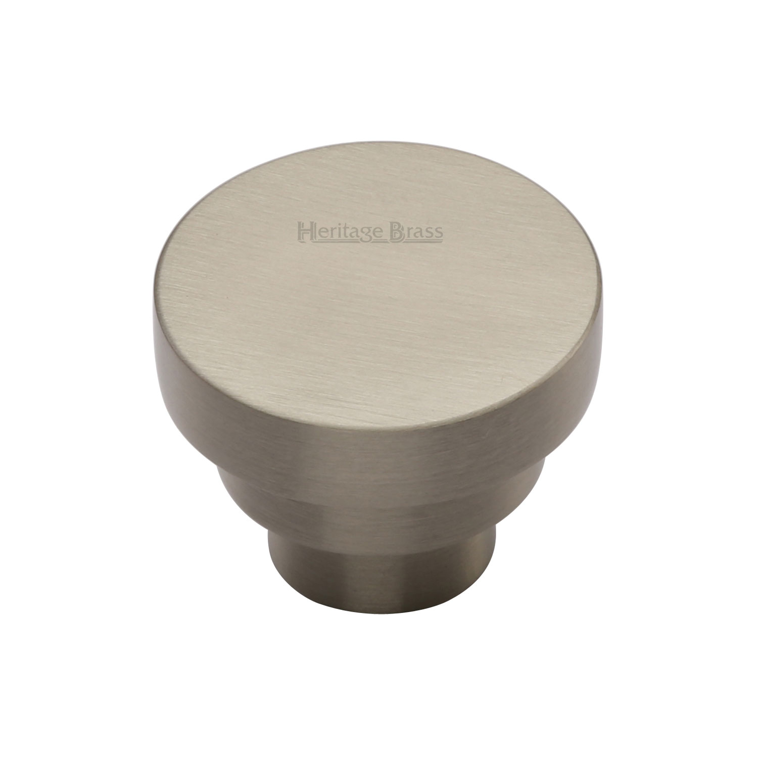Round Stepped Cabinet Knob - C3624 32-SN