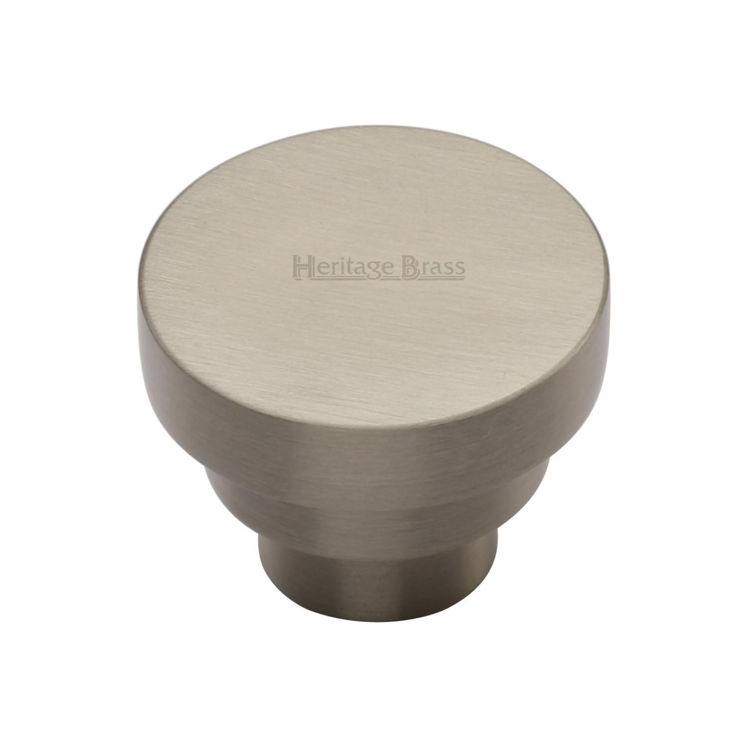 Round Stepped Cabinet Knob - C3624 38-SN