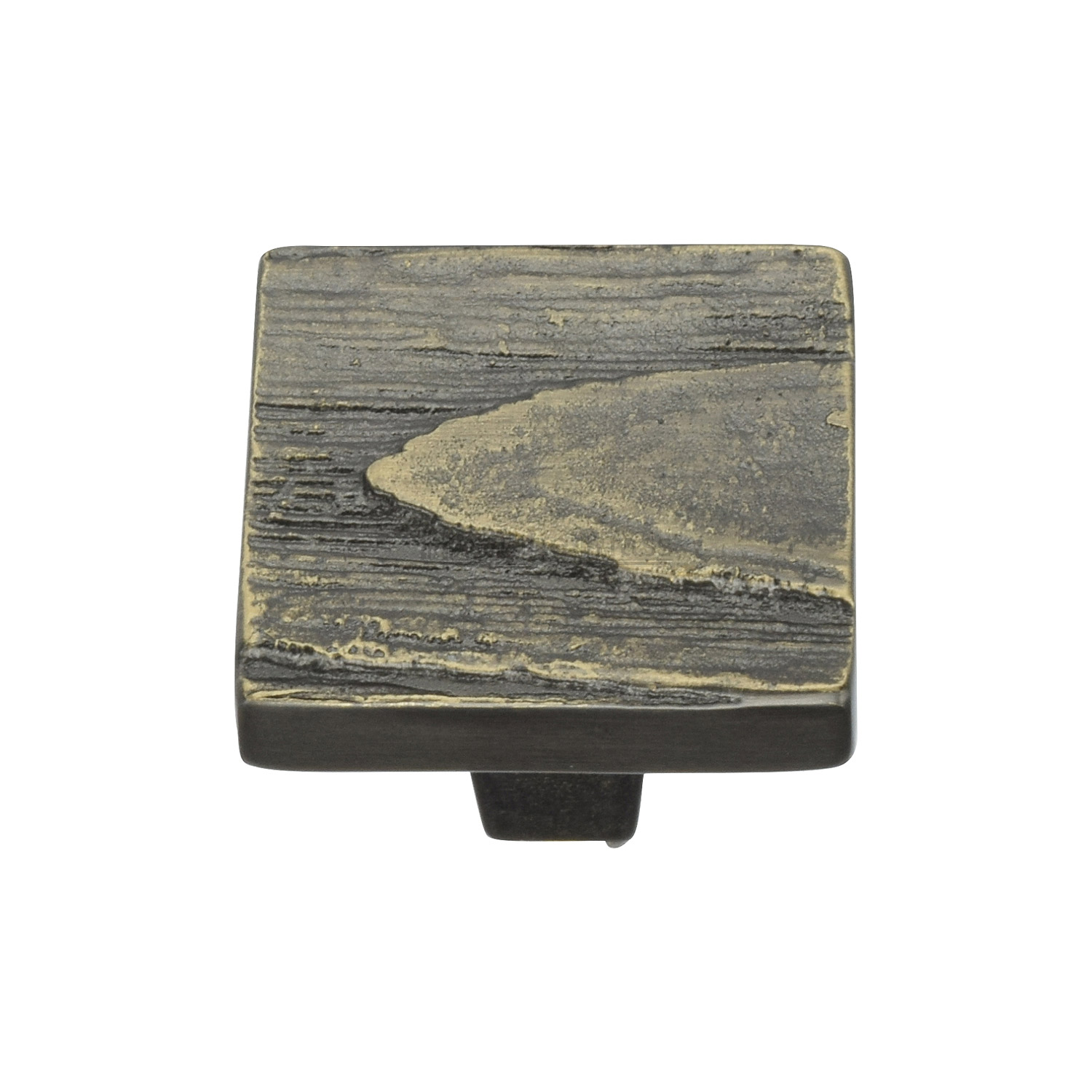 Square Pine Cabinet Knob - C3664 32-AB