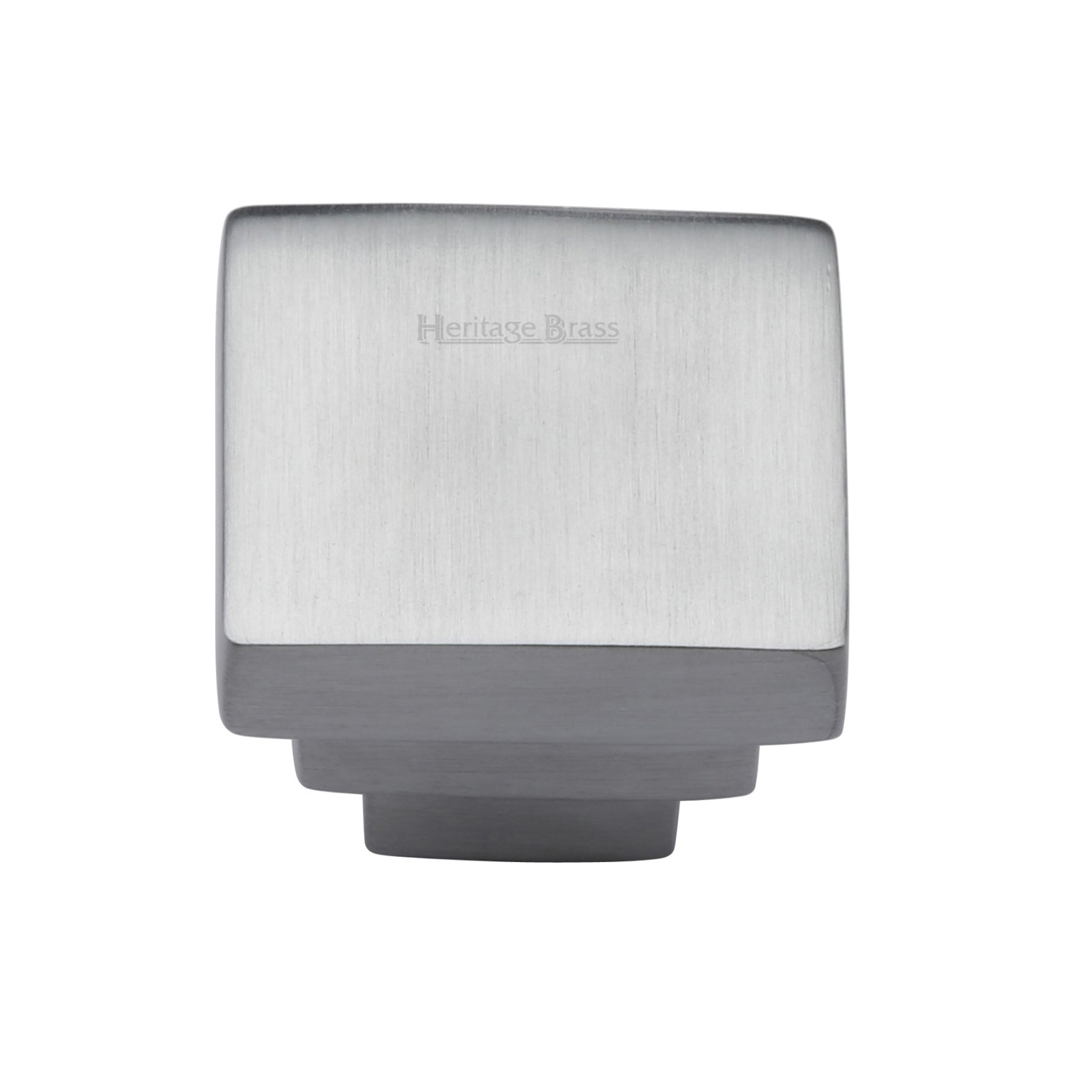 Square Stepped Cabinet Knob - C3672 32-SC