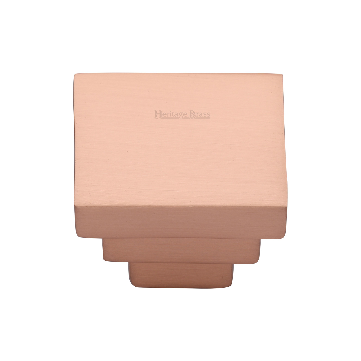 Square Stepped Cabinet Knob - C3672 32-SRG
