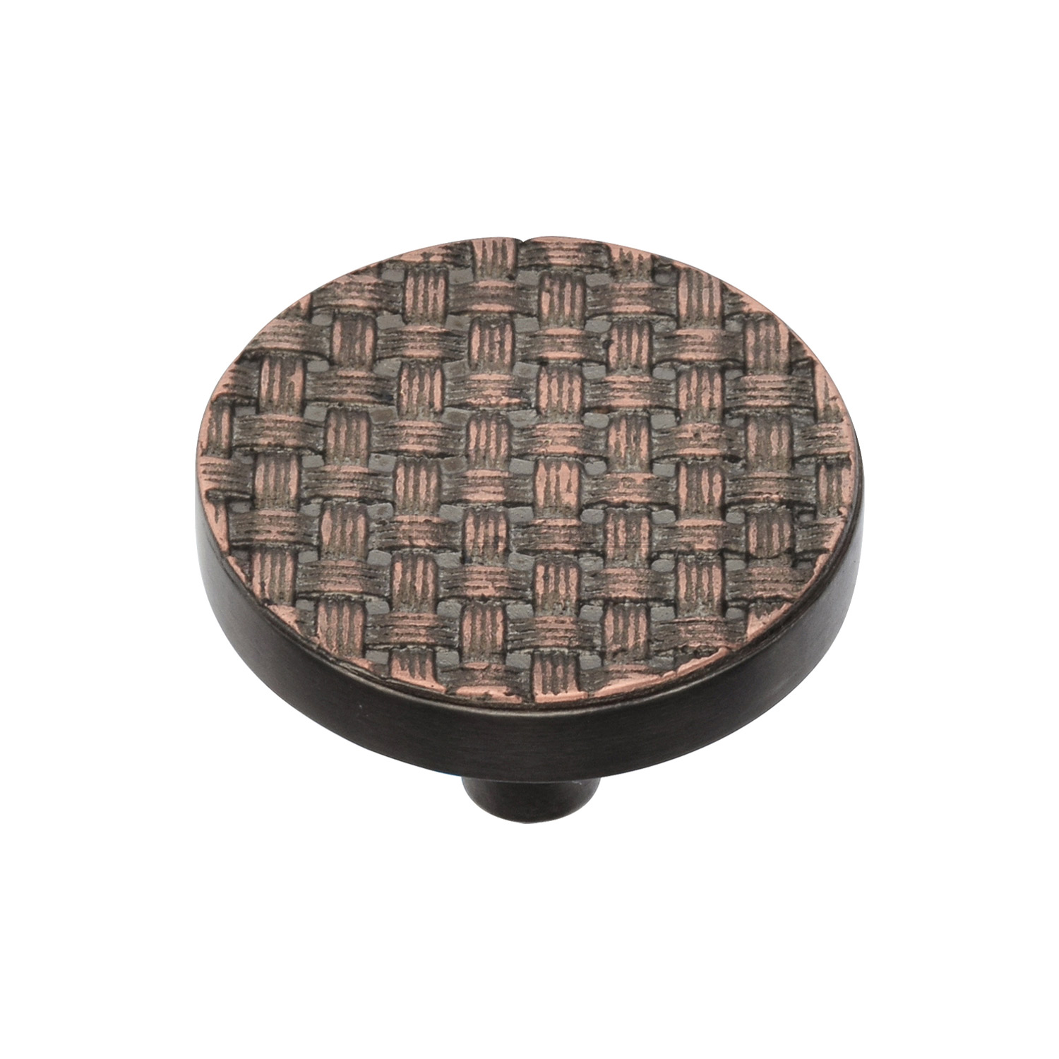 Round Weave Cabinet Knob - C3675 38-AC