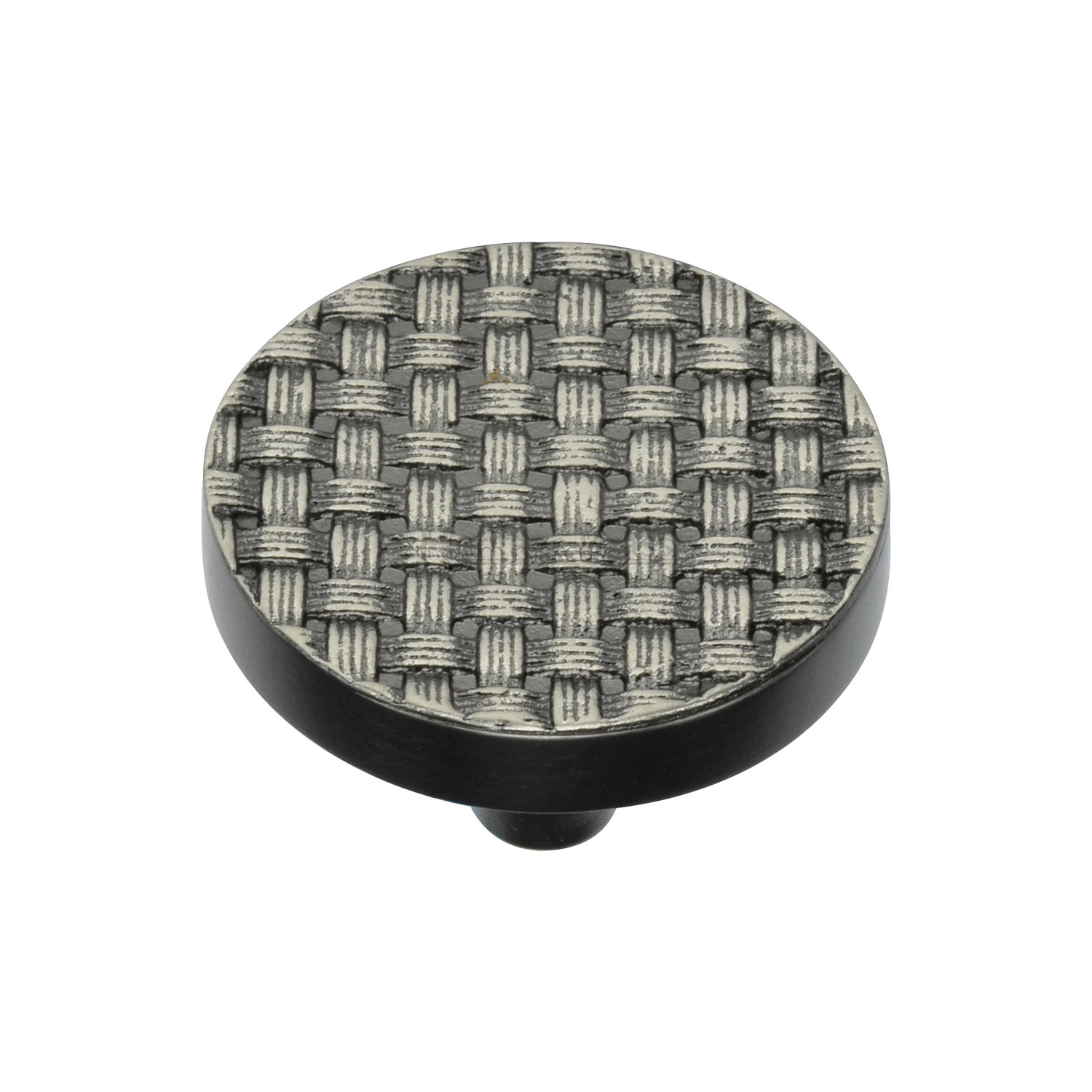 Round Weave Cabinet Knob - C3675 38-AN