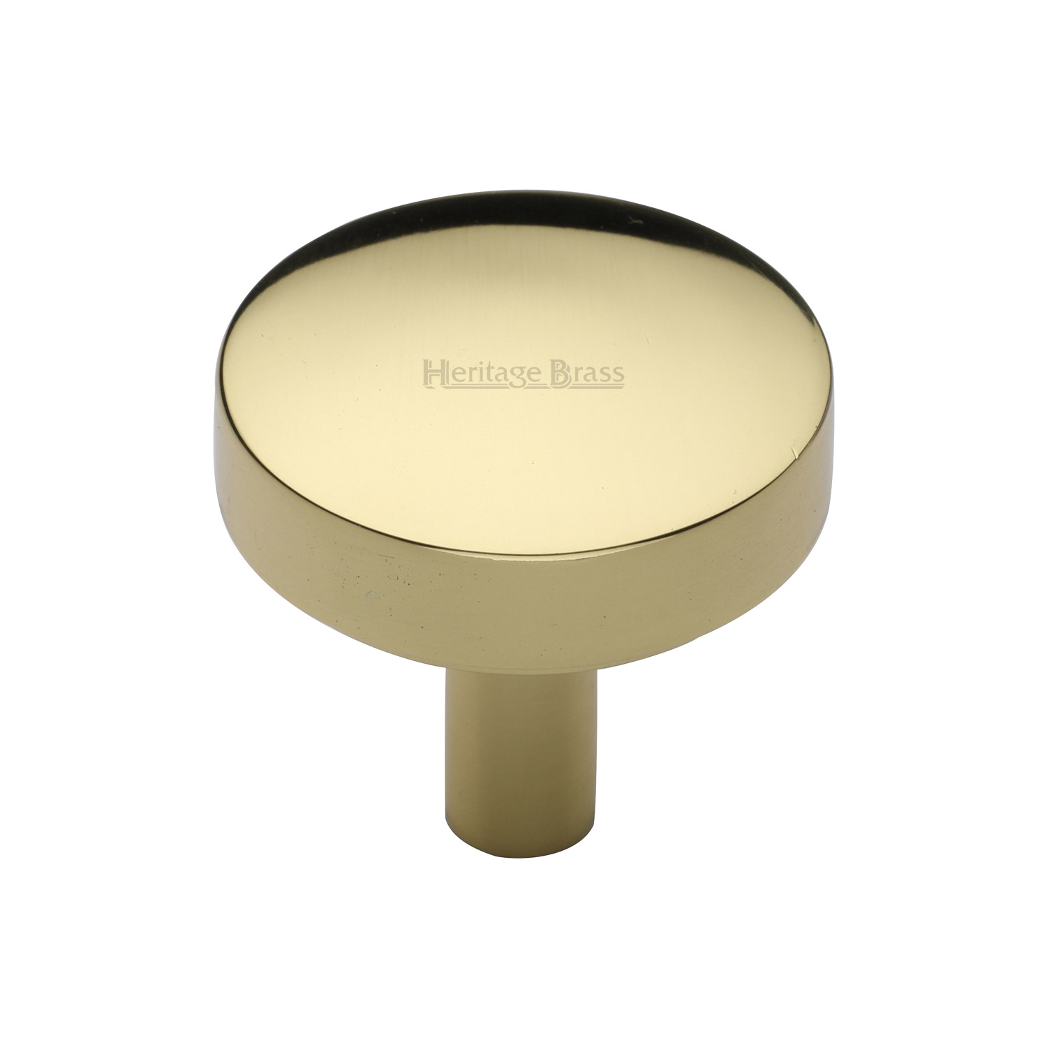 Domed Disc Cabinet Knob - C3875 32-PB