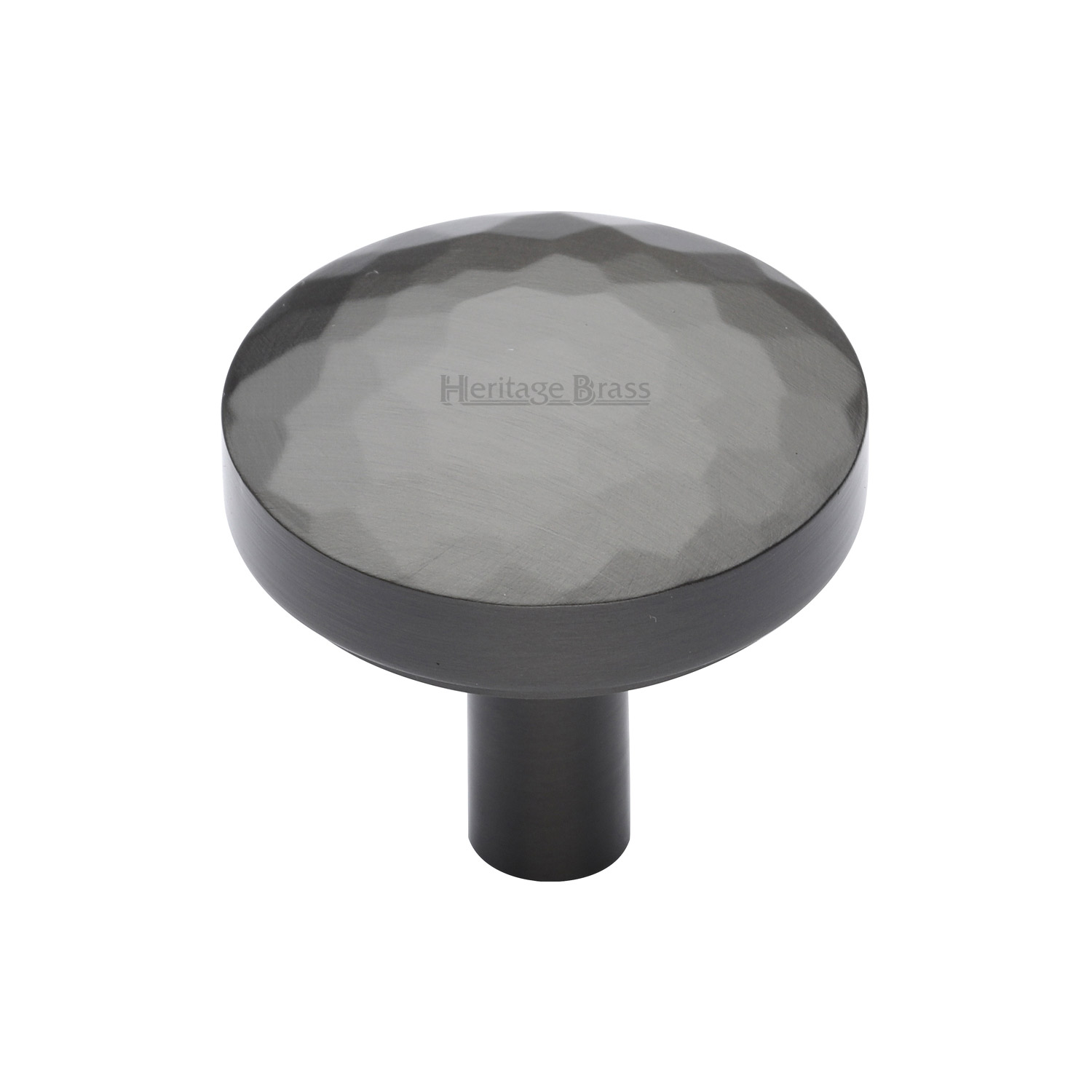 Round Hammered Cabinet Knob - C3877 32-MB