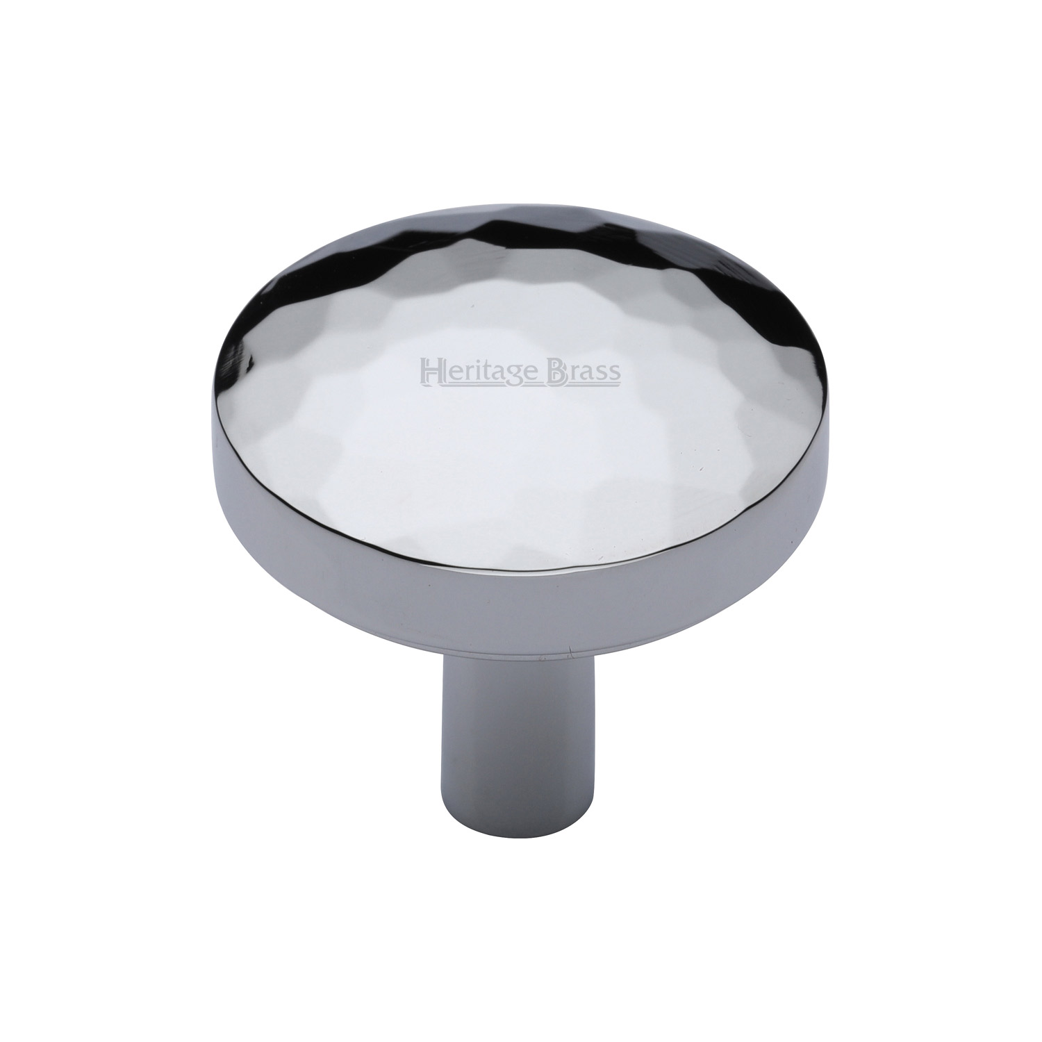 Round Hammered Cabinet Knob - C3877 32-PC
