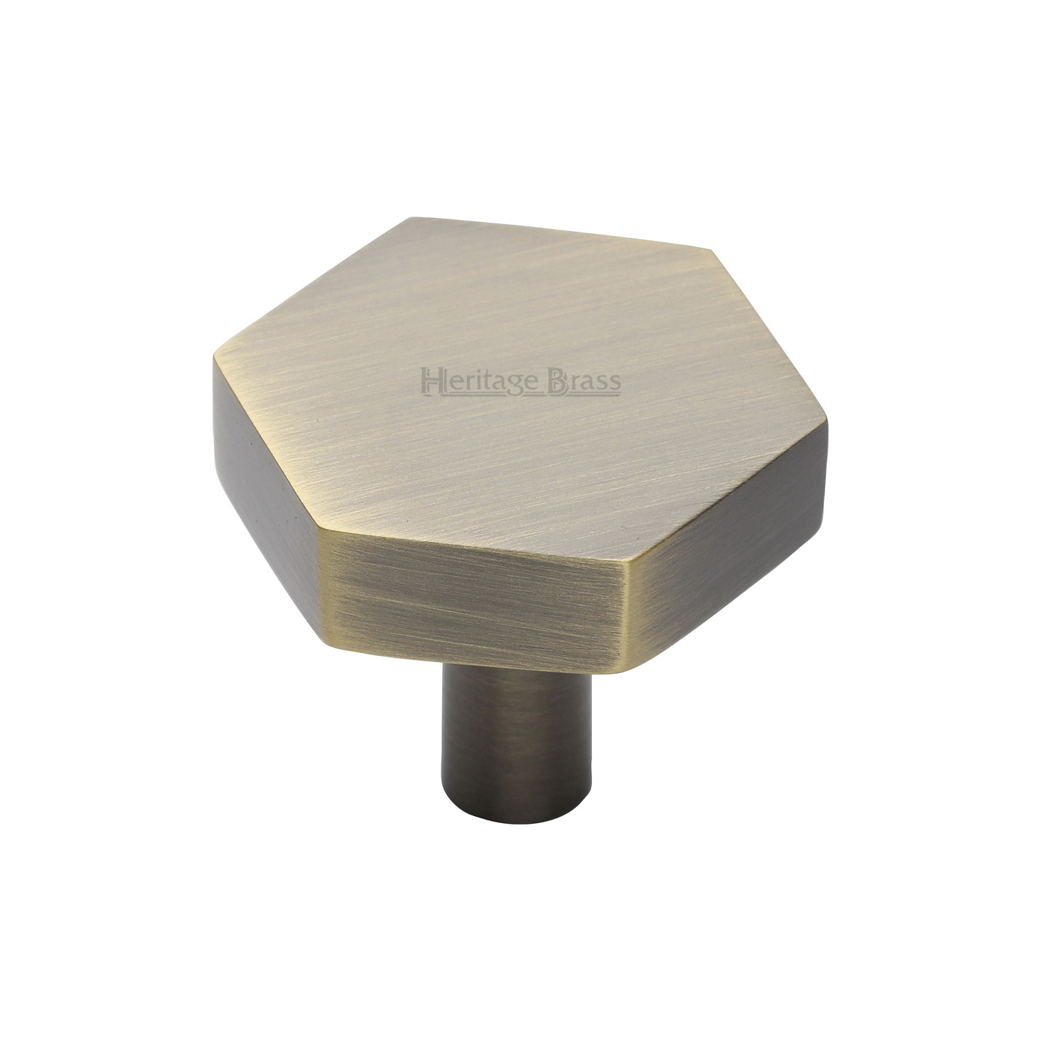 Hexagon Cabinet Knob - C4344 32-AT