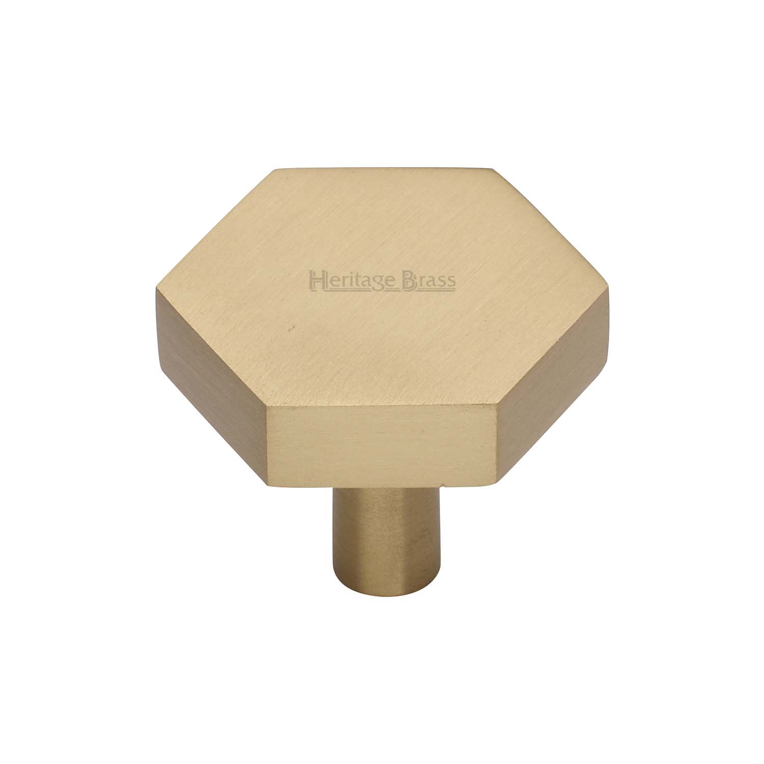 Hexagon Cabinet Knob - C4344 32-SB