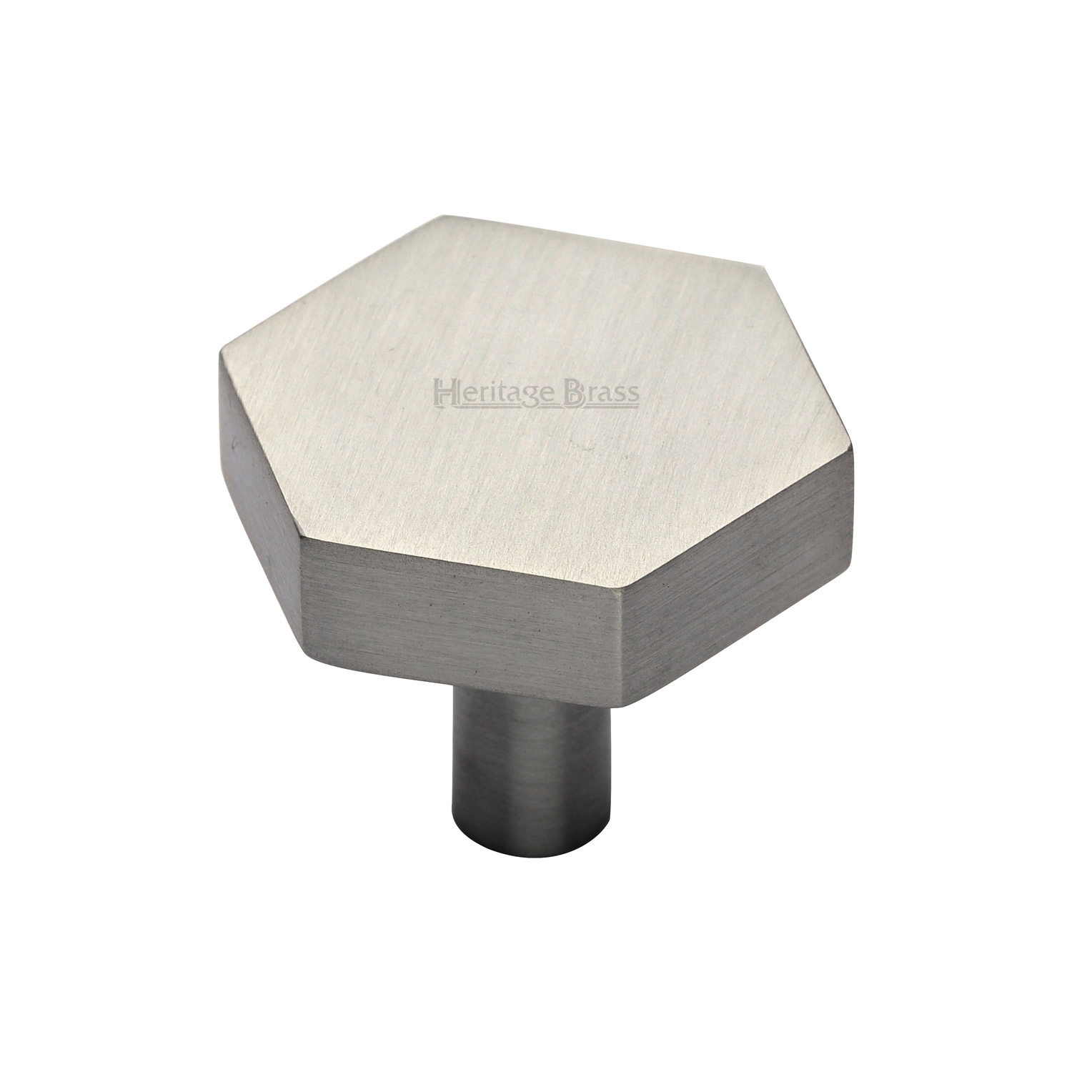 Hexagon Cabinet Knob - C4344 32-SN