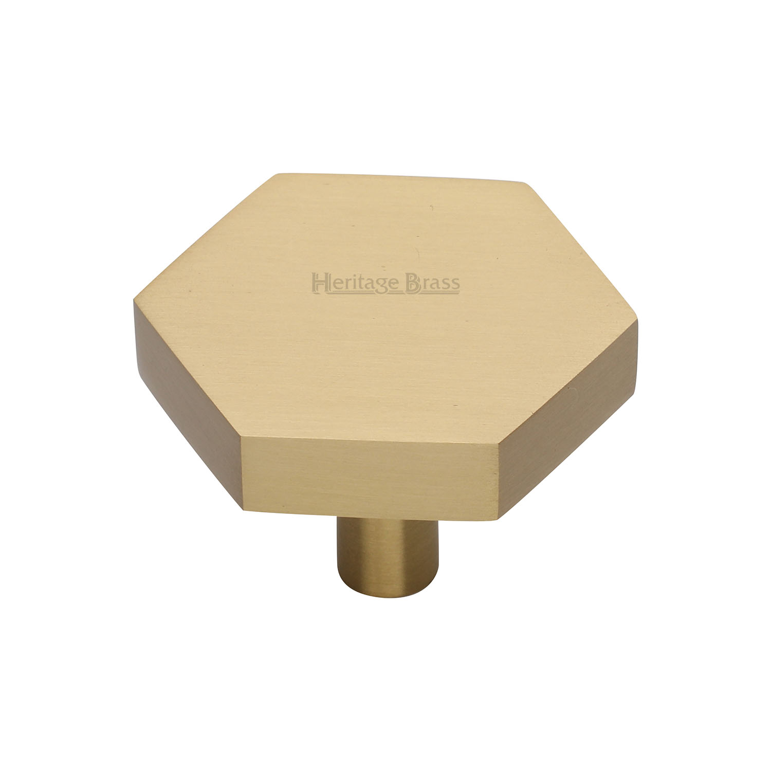 Hexagon Cabinet Knob - C4344 38-SB