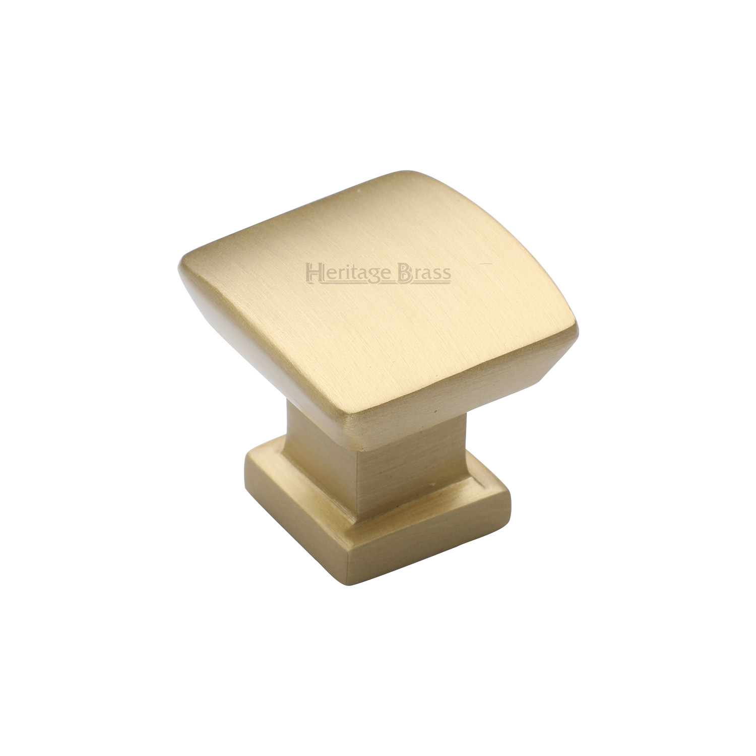 Plinth Cabinet Knob With Base - C4382 25-SB