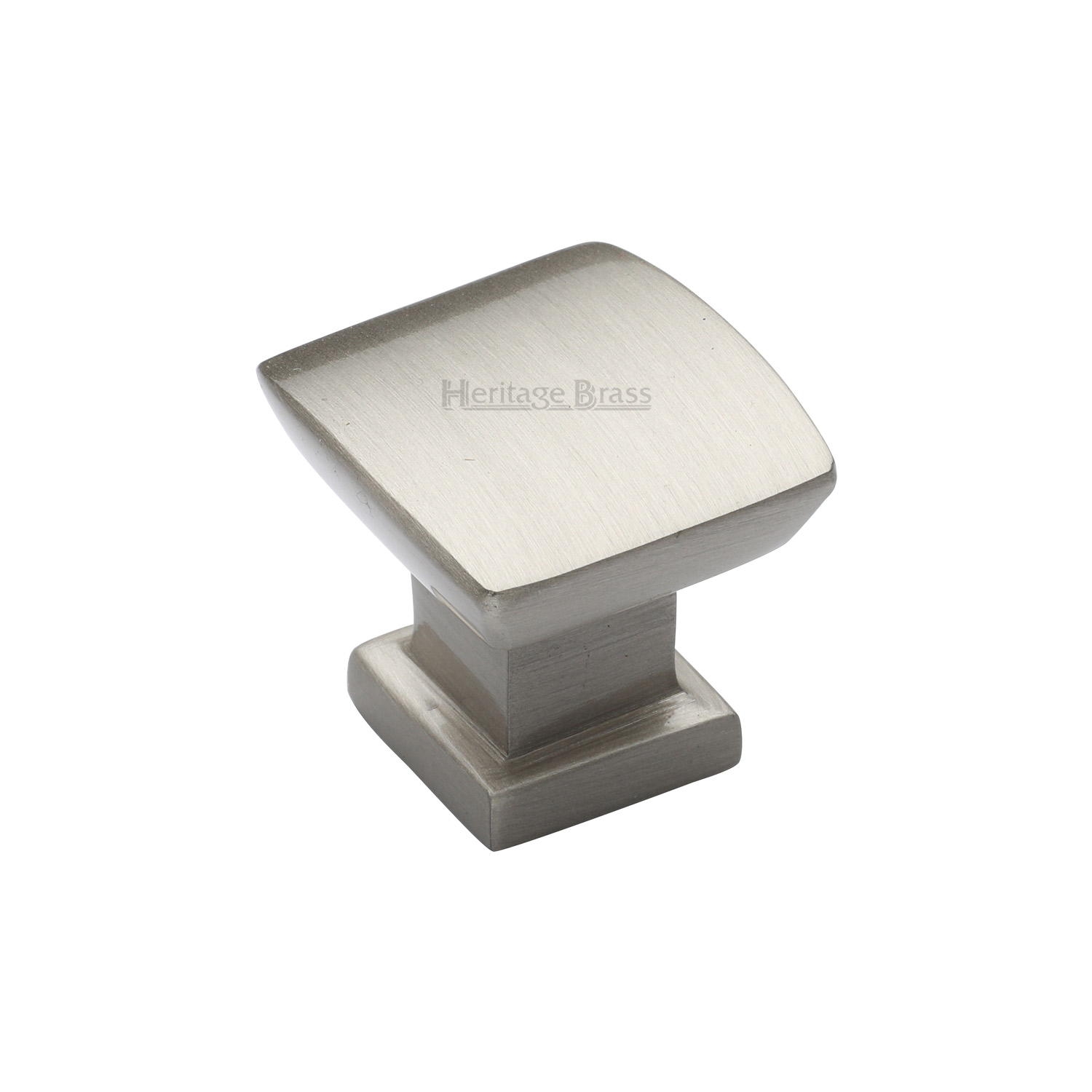 Plinth Cabinet Knob With Base - C4382 25-SN