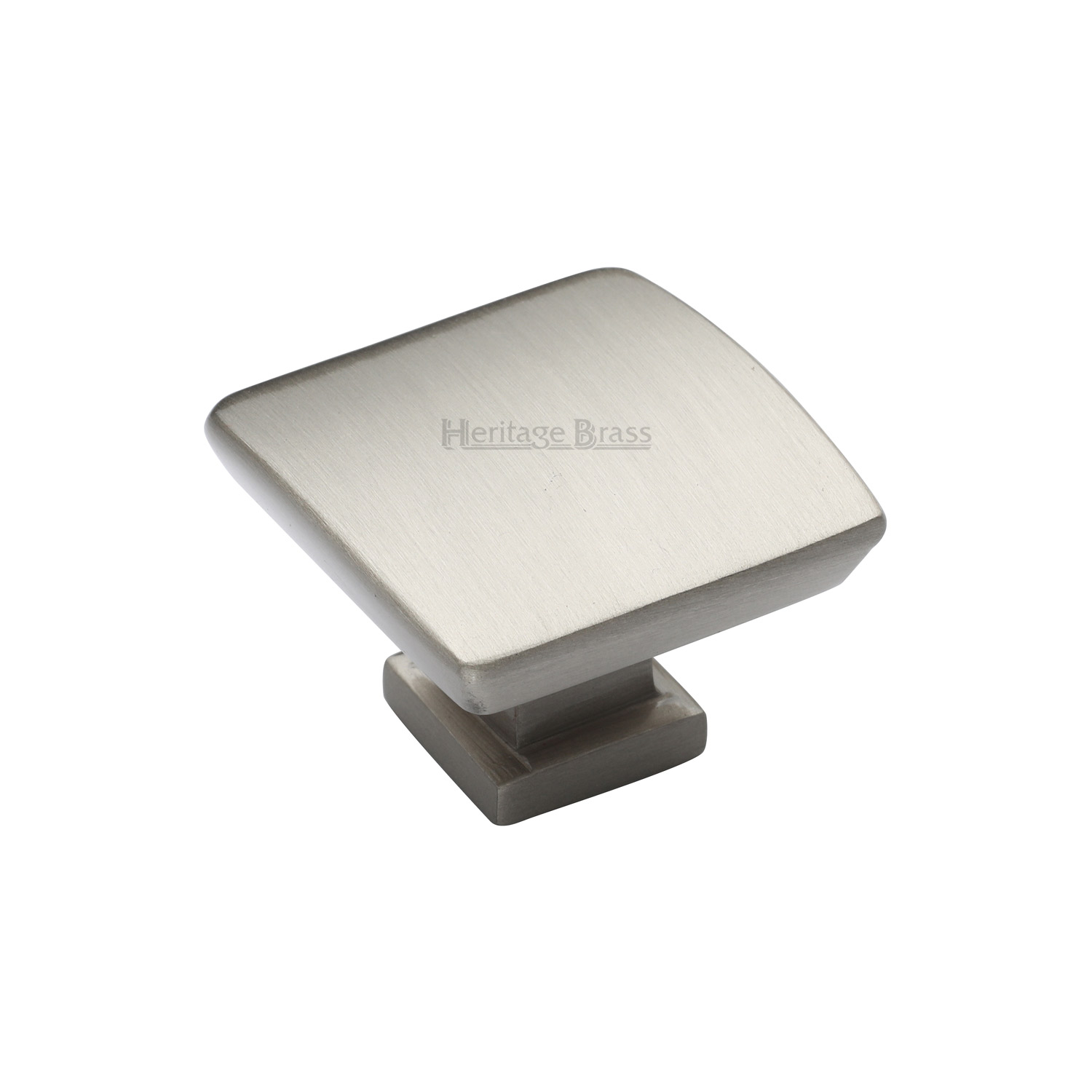 Plinth Cabinet Knob With Base - C4382 35-SN