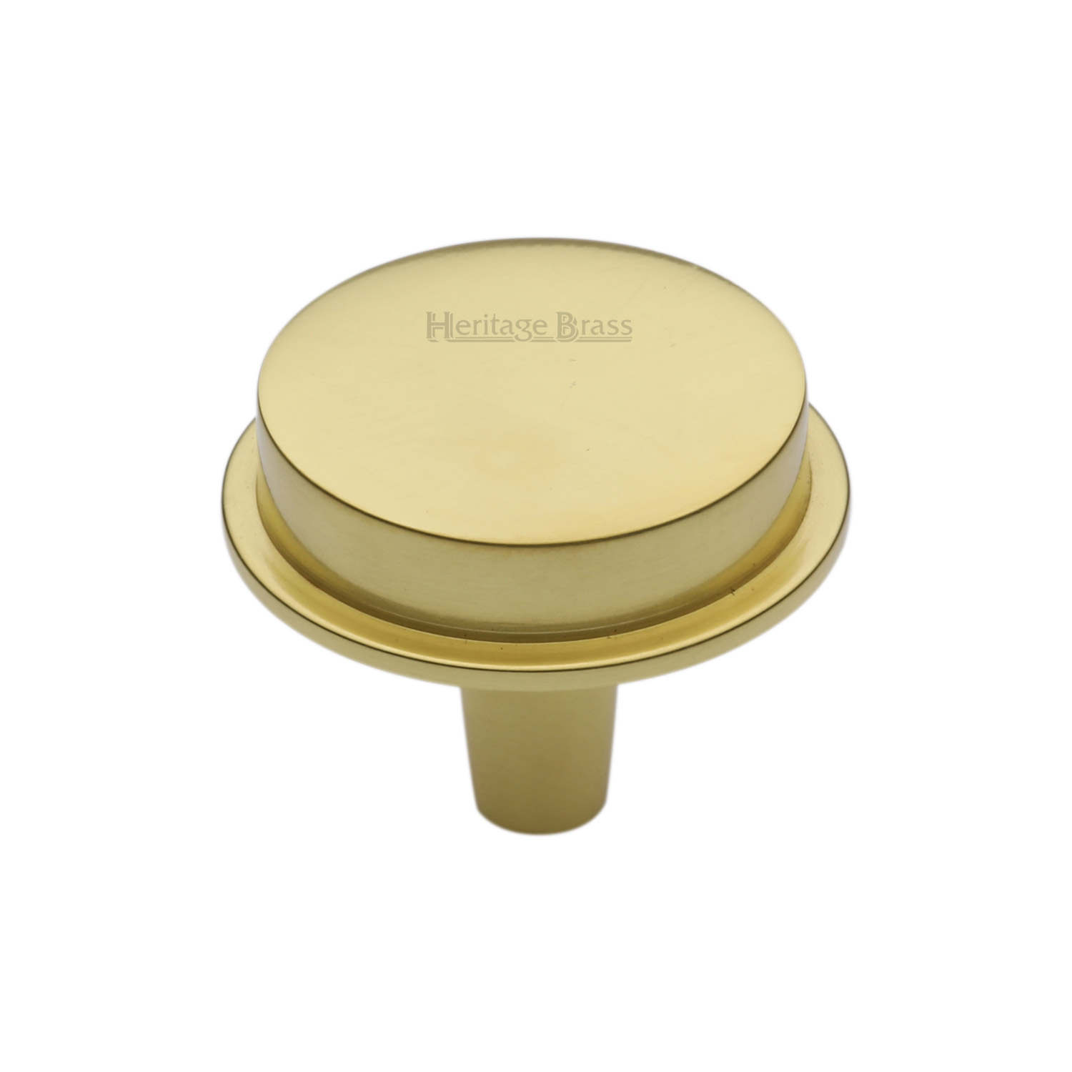Flat Round Knob - C4592 32-PB