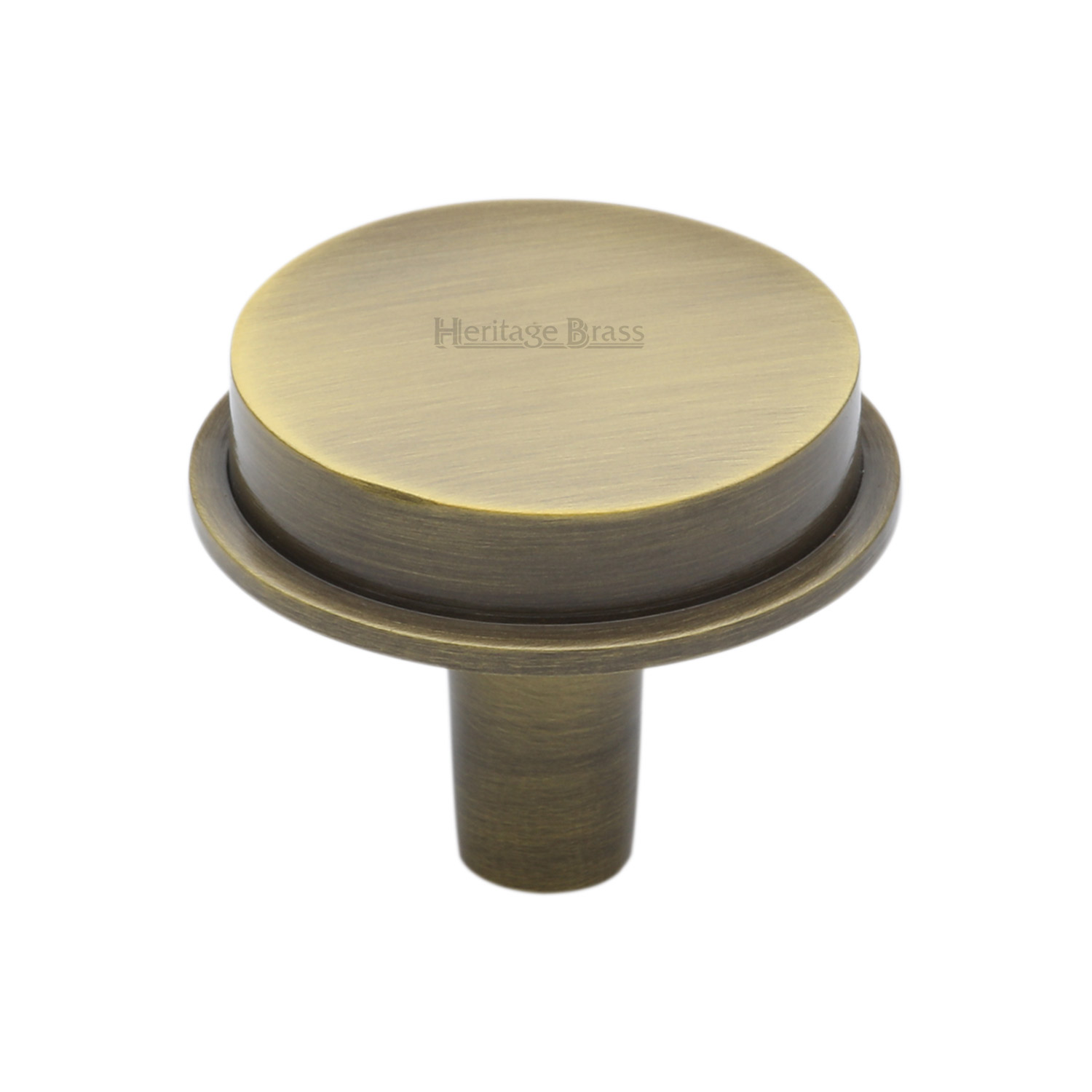 Flat Round Knob - C4592 38-AT