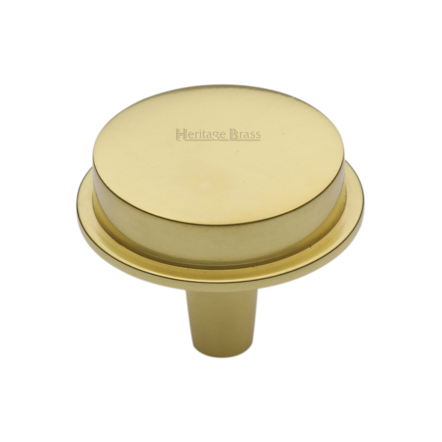 Flat Round Knob - C4592 38-PB
