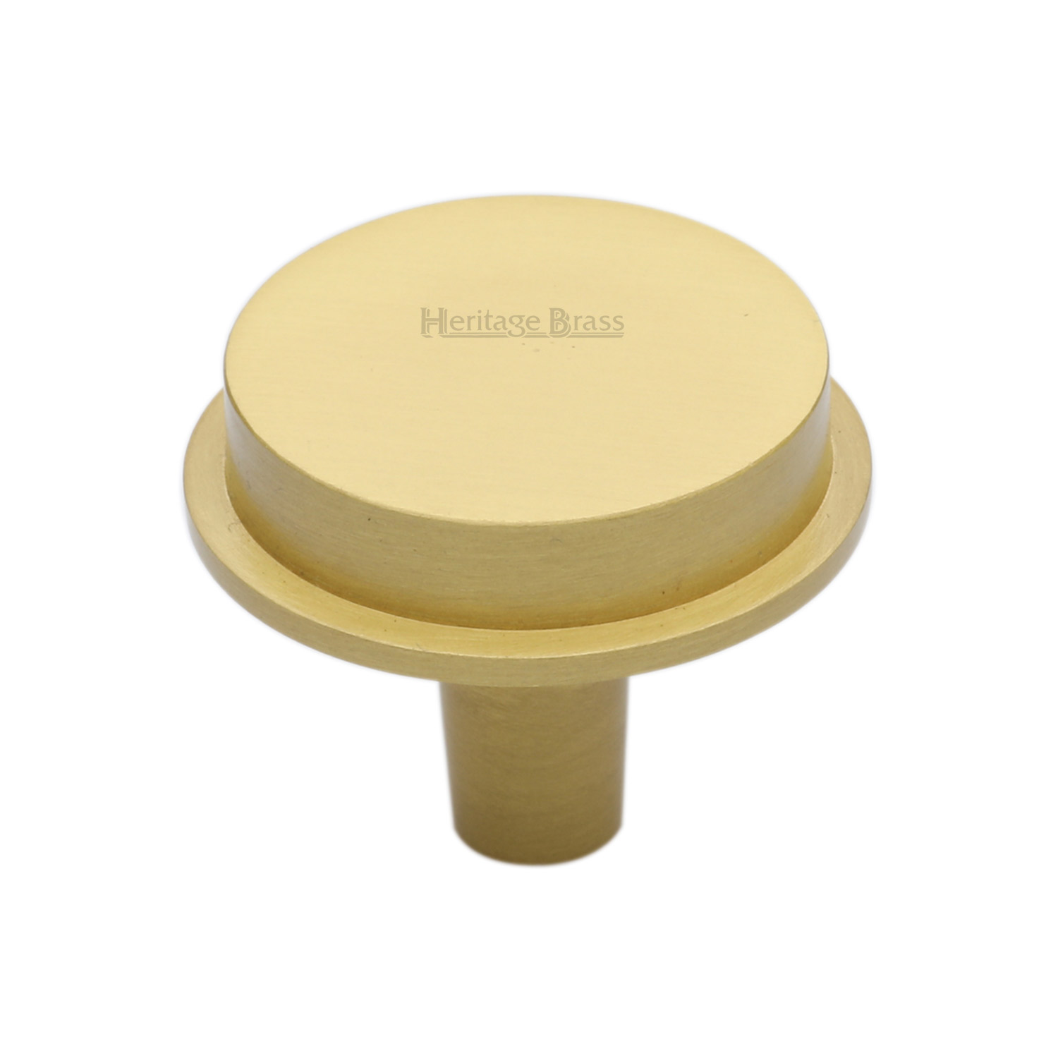 Flat Round Knob - C4592 38-SB
