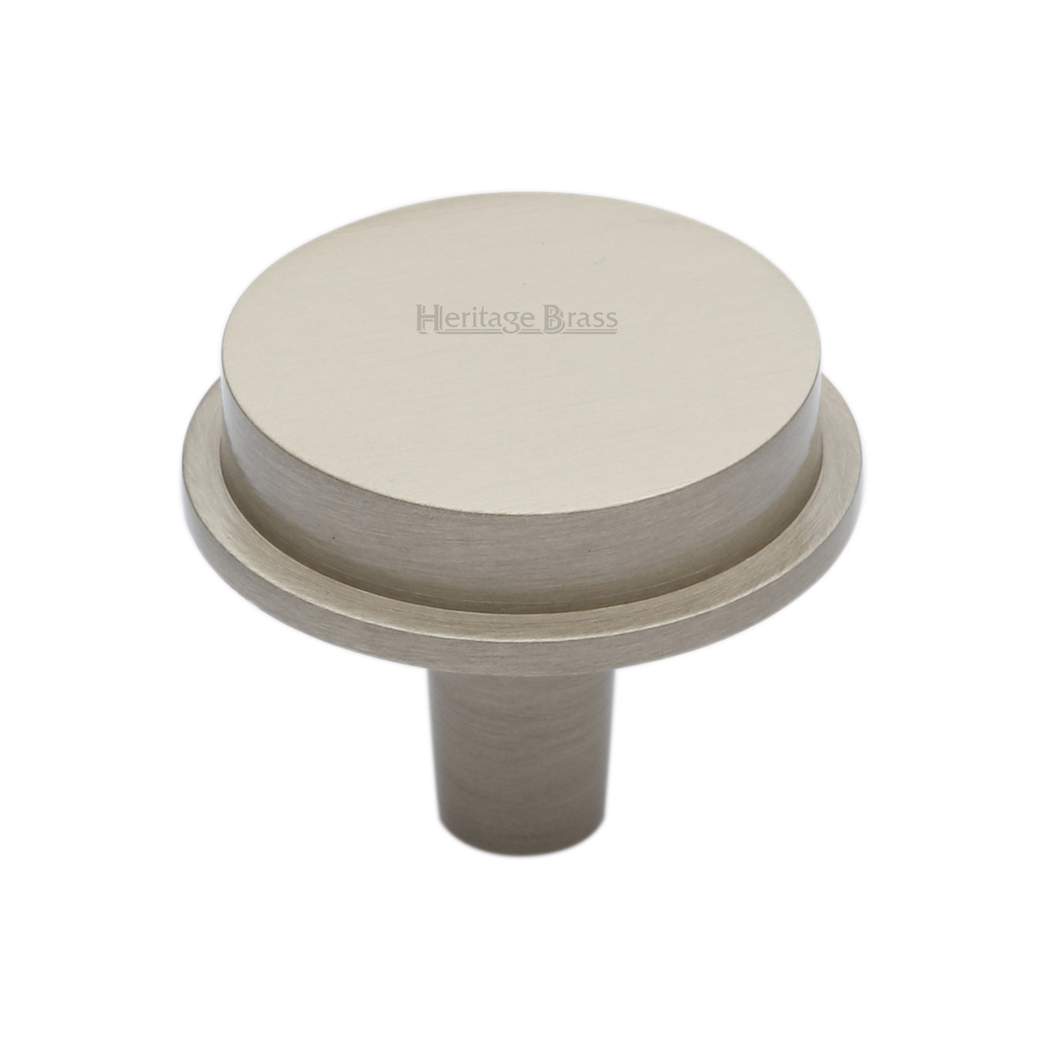Flat Round Knob - C4592 38-SN