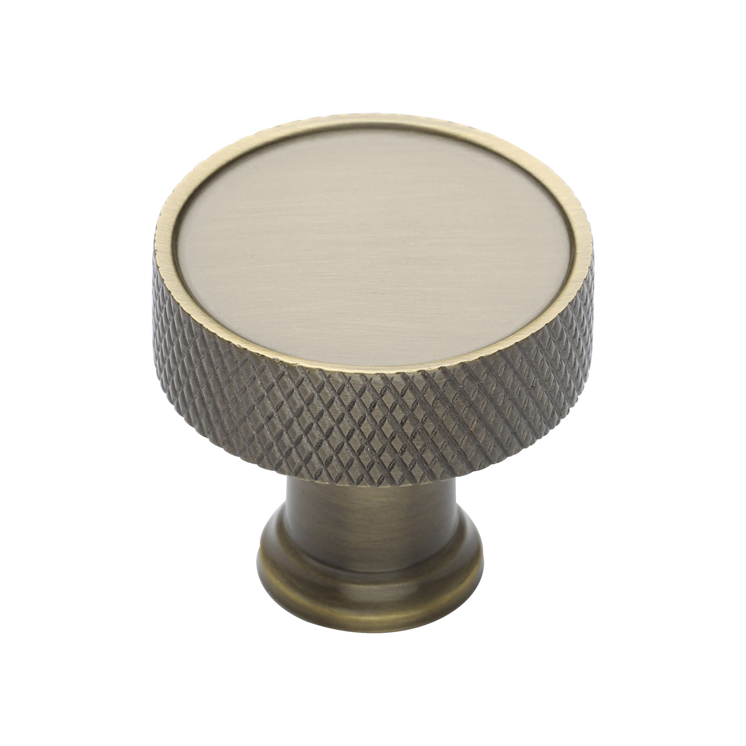 Florence Knurled Cabinet Knob - C4648 32-AT