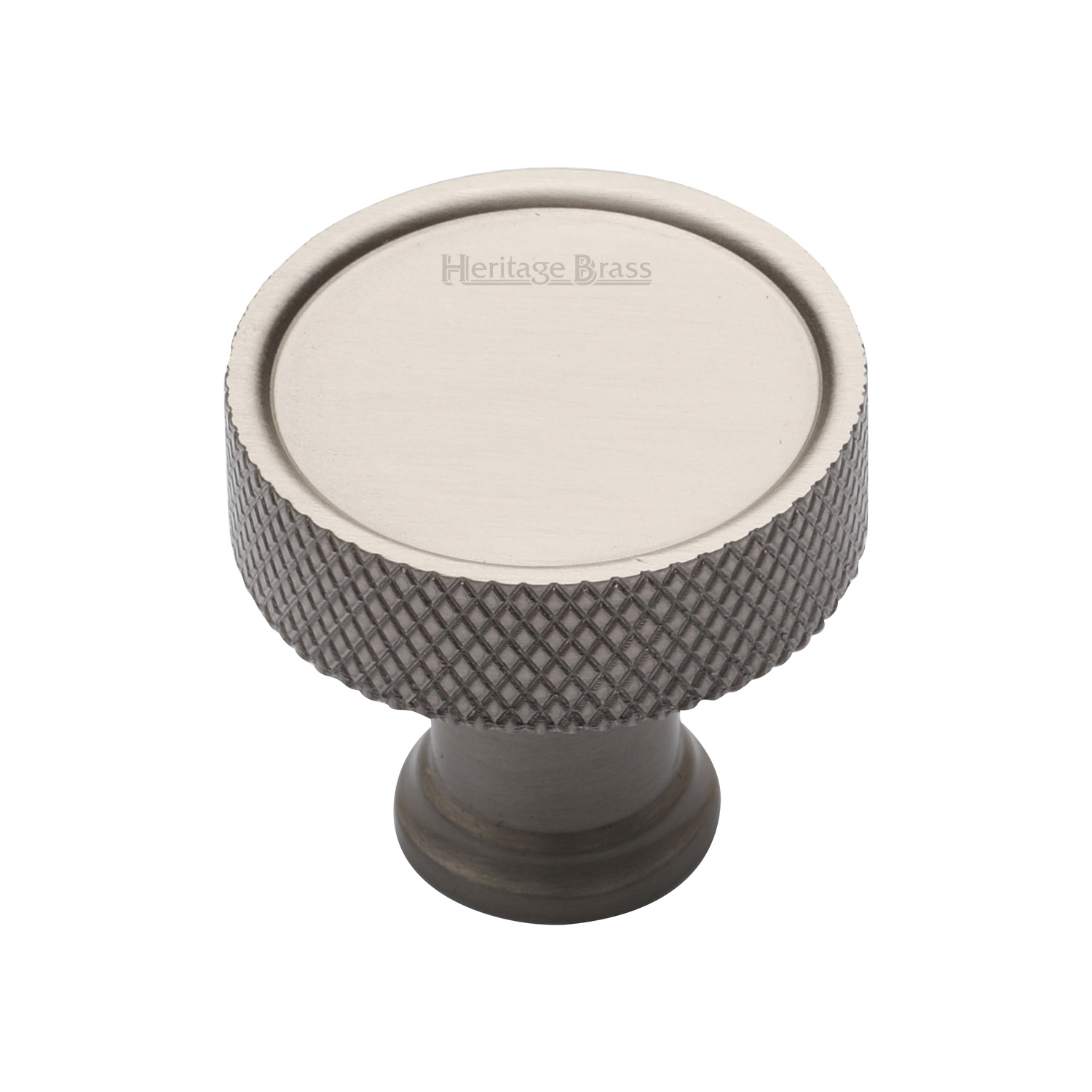 Florence Knurled Cabinet Knob - C4648 32-SN