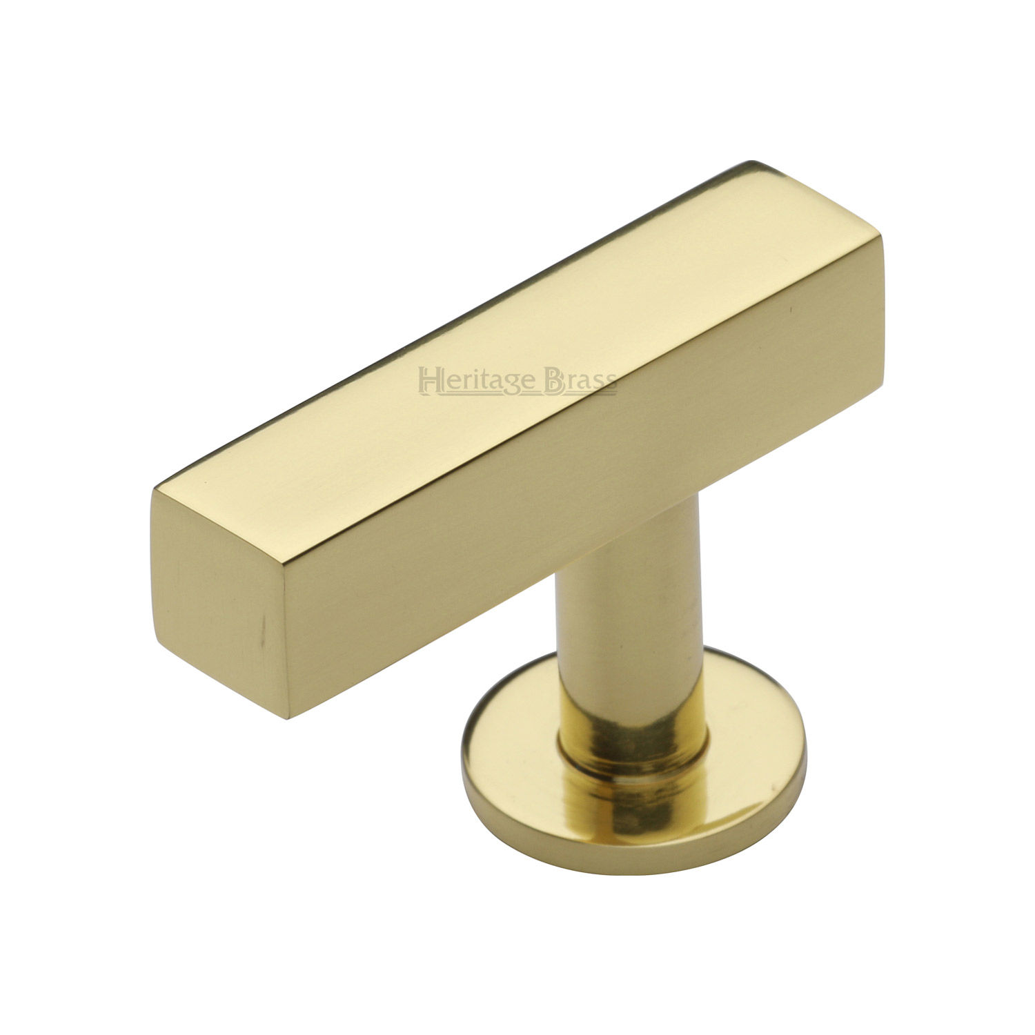 Offset Square Cabinet Knob - C4760 44-PB