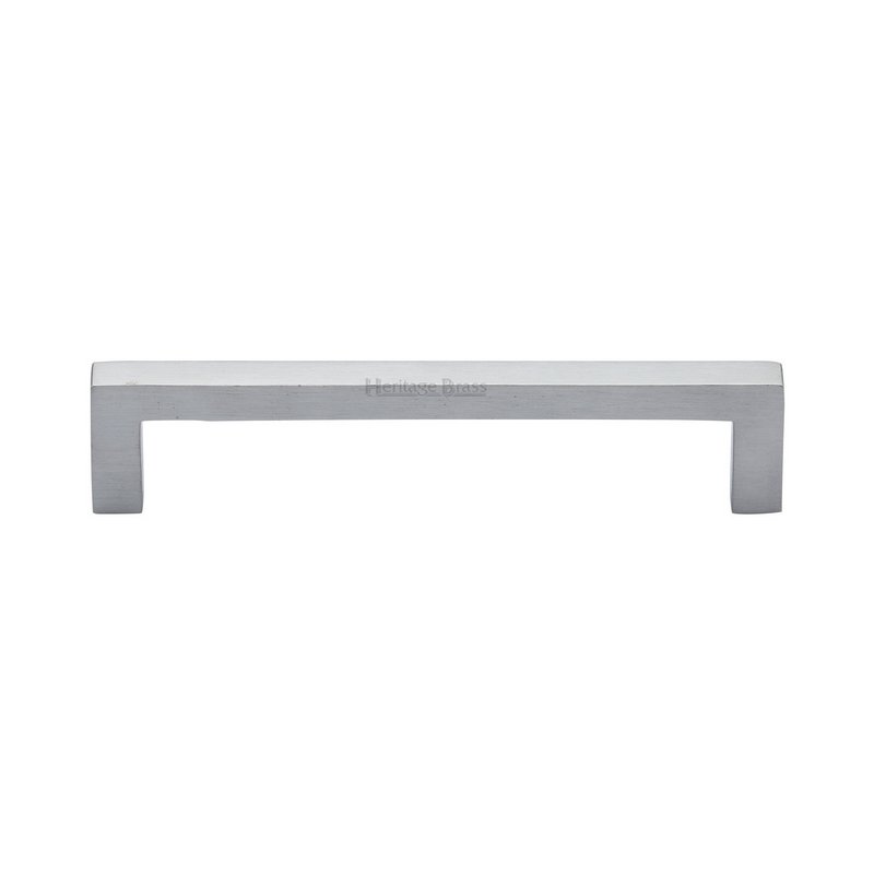 Square Metro Cabinet Pull Handle - C0339 128-SC