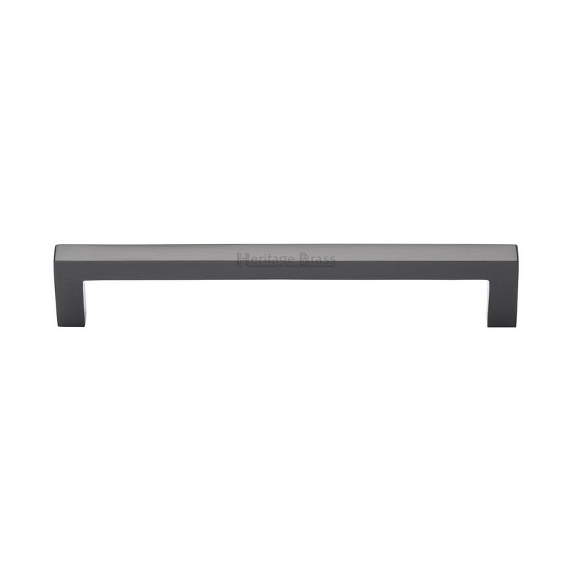 Square Metro Cabinet Pull Handle - C0339 160-MB